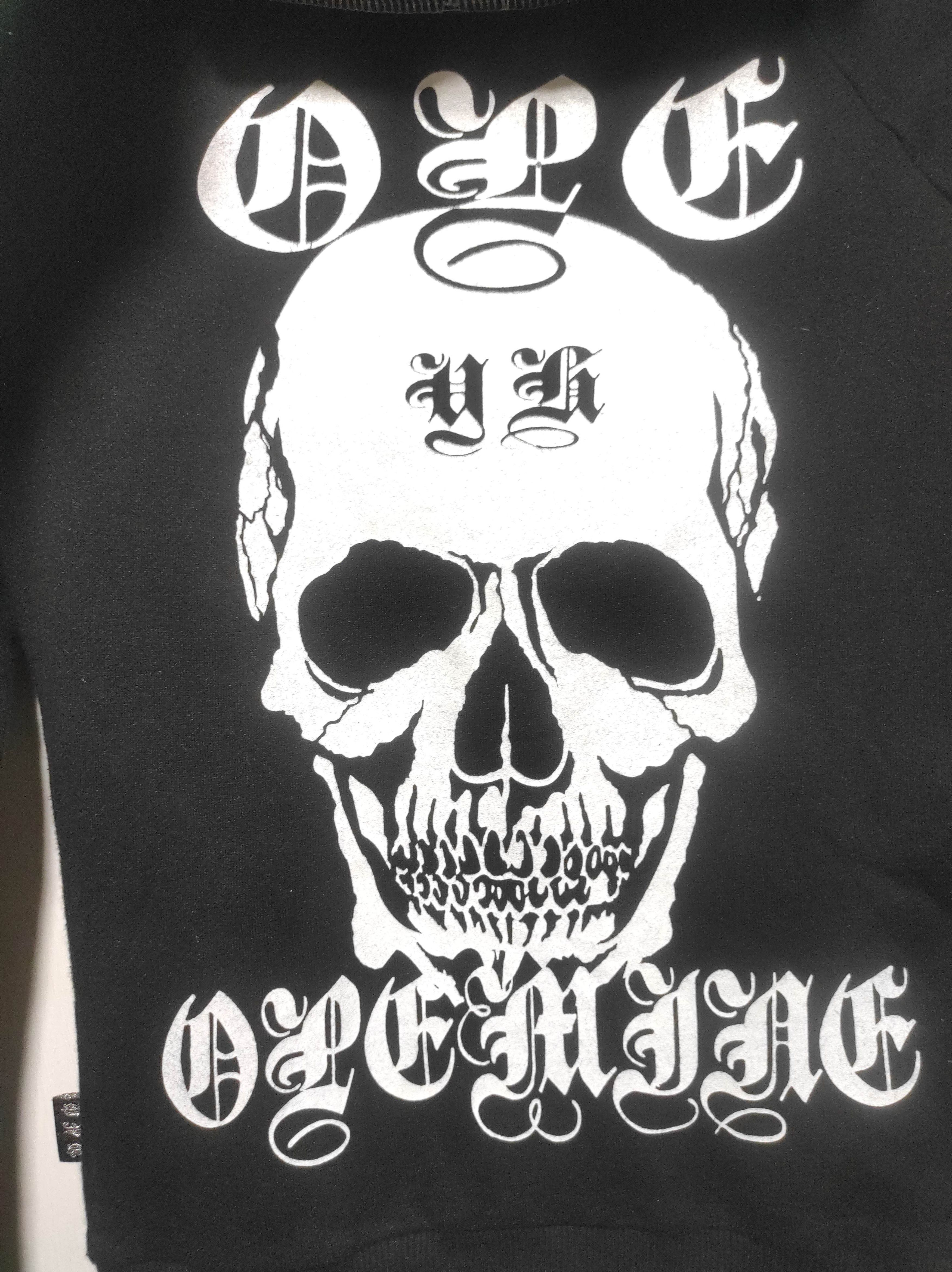 14th Addiction Open Mine Skull Zipper Fur Hoodie LGB IfSixWasNine style Size US XXS / EU 40 - 16 Thumbnail