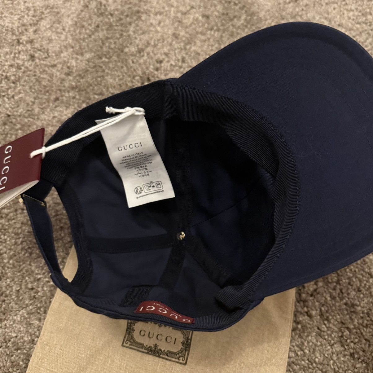 Gucci Gucci baseball cap hat size M GG logo embroidery emblem logo Size ONE SIZE - 3 Thumbnail