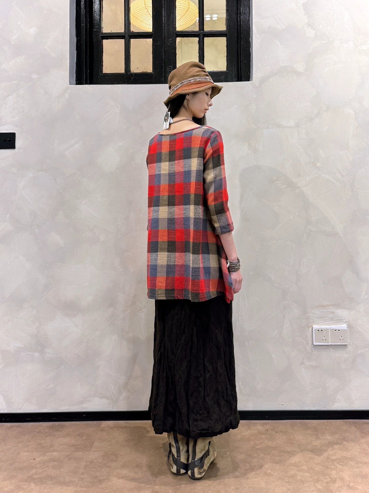 Kapital Kapital Wool Color Block Oversized 3/4 Crew Top Size S / US 4 / IT 40 - 6 Thumbnail