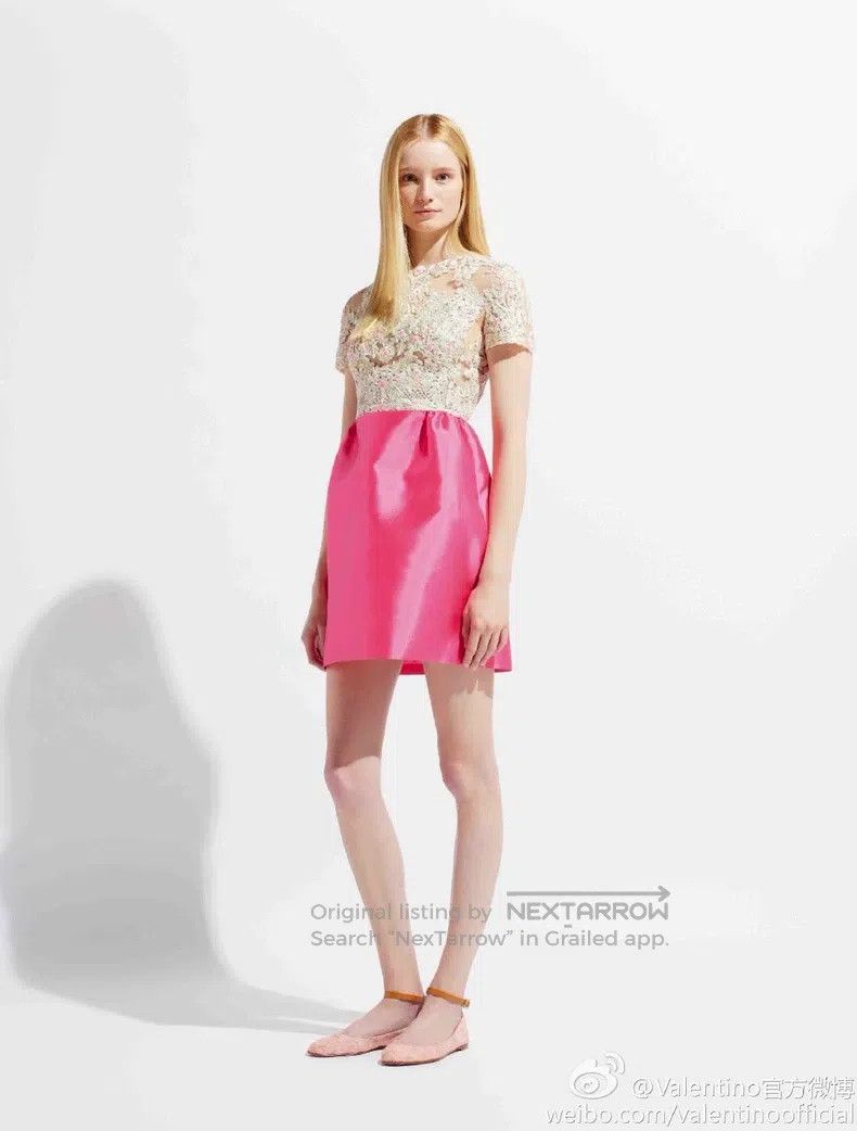 Valentino Valentino Floral beaded embroidered sequin dress Size S / US 4 / IT 40 - 3 Thumbnail