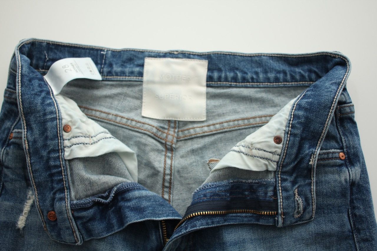 MOTHER Mother Denim High Waisted Rider Ankle 28 Size 28" / US 6 / IT 42 - 12 Thumbnail