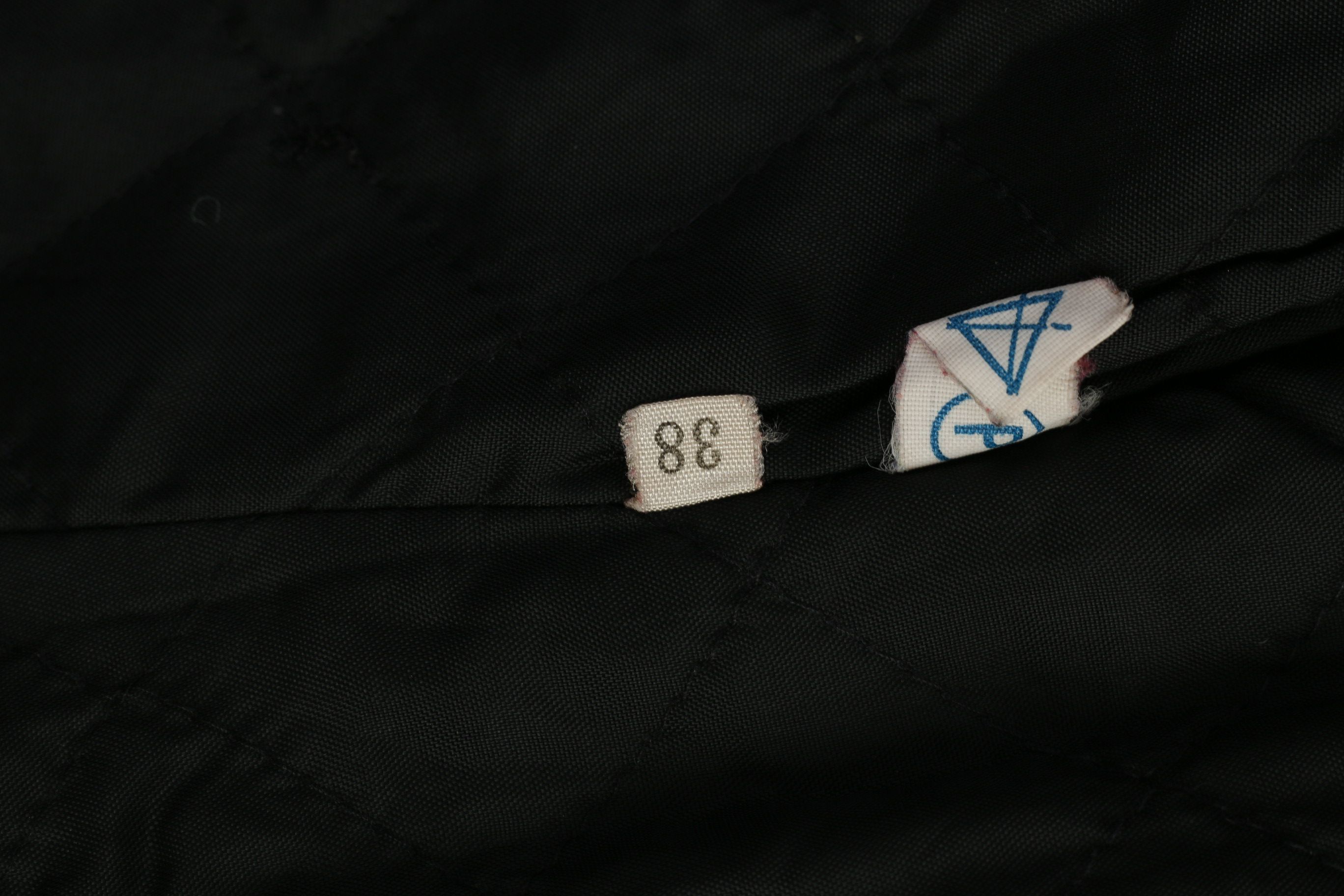 Vintage Fenno-Sport Women 38 M Coat Black Double Breasted 10989 Size XS / US 0-2 / IT 36-38 - 7 Thumbnail