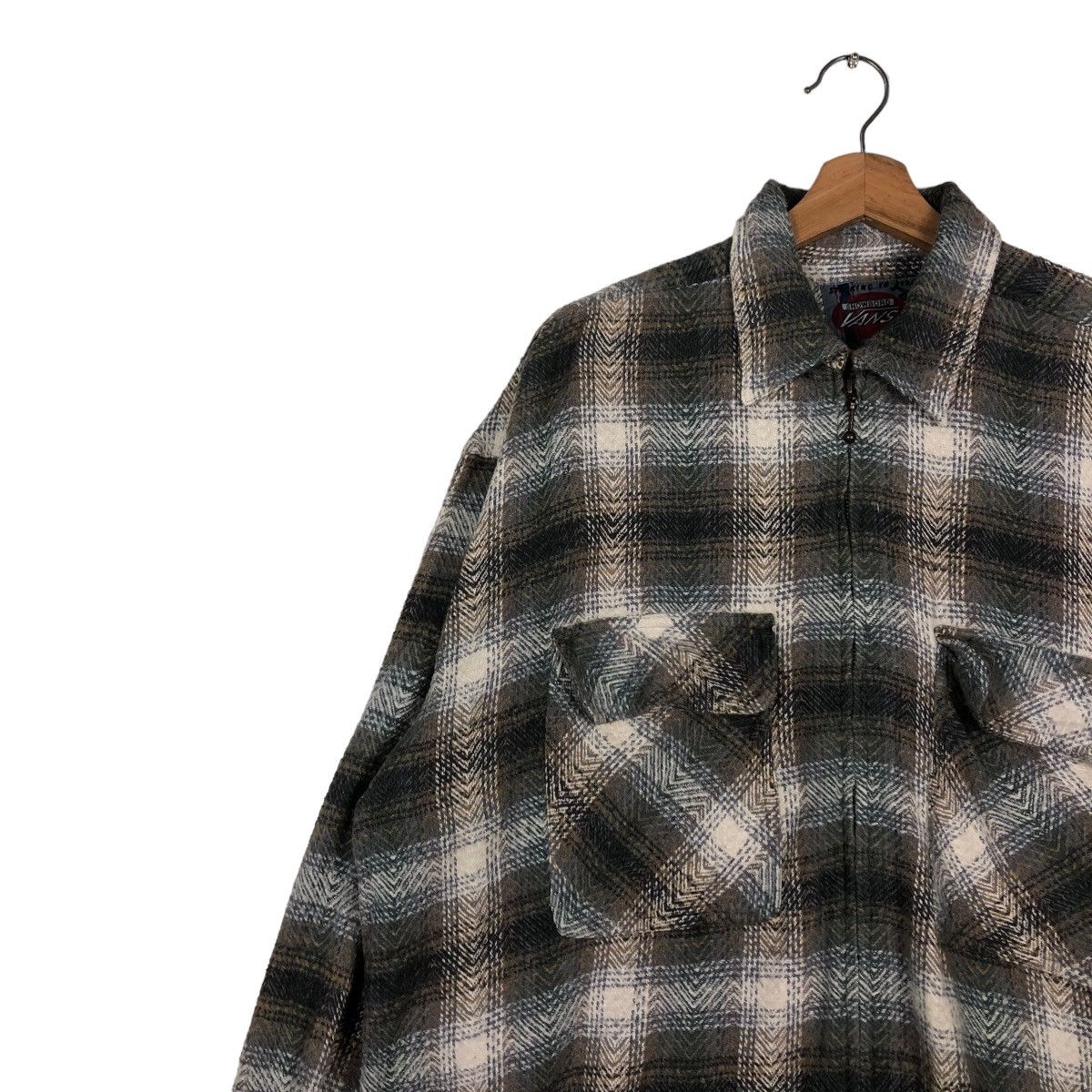 Japanese Brand 📌VINTAGE SHIRT FLANNEL JACKET VANS USA TARTAN DESIGN Size US M / EU 48-50 / 2 - 6 Thumbnail