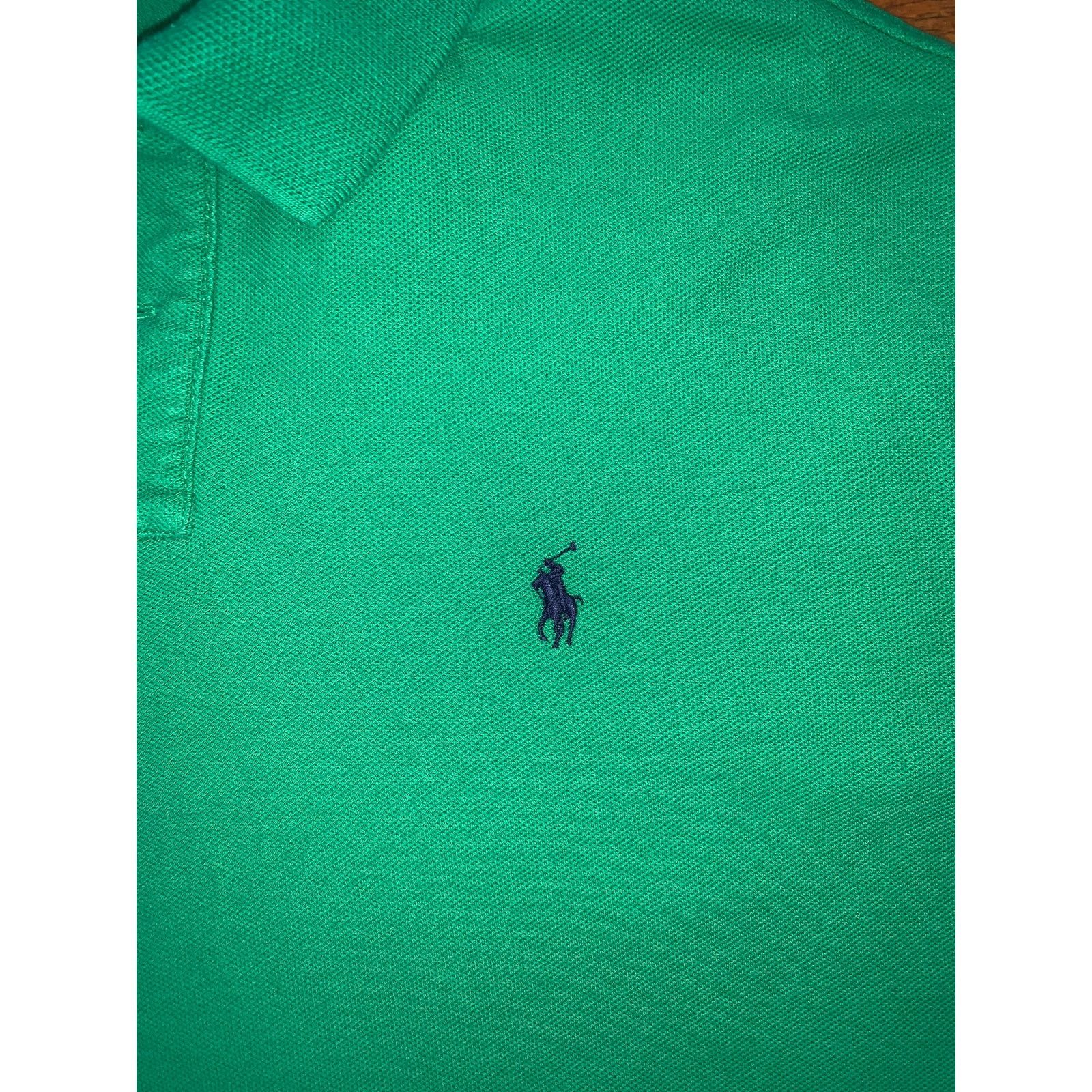 Other × Polo Ralph Lauren US Open Tennis Polo Shirt Womens Large Green Slim Fit Size L / US 10 / IT 46 - 8 Thumbnail