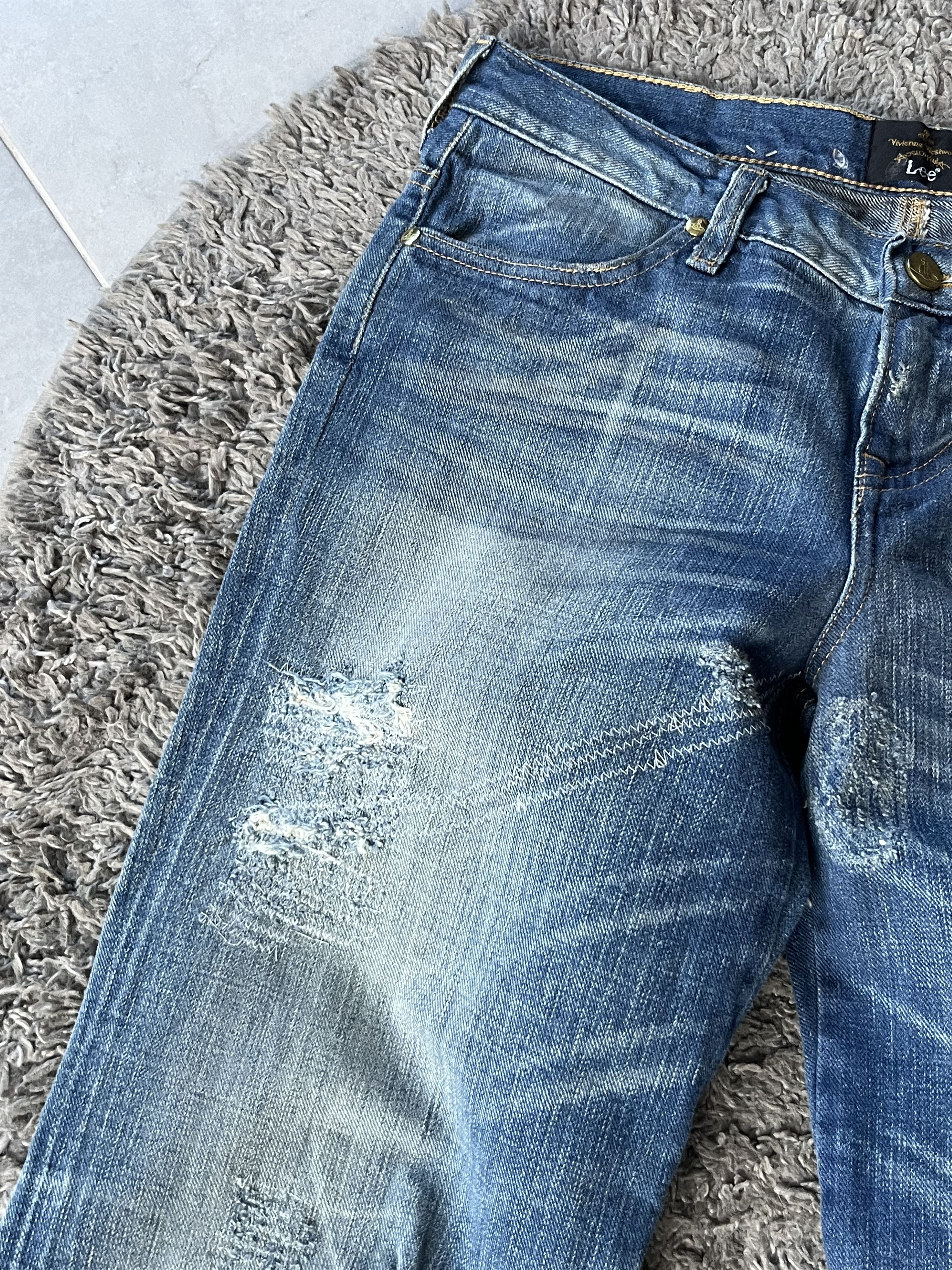 Vivienne Westwood Vintage Jeans Vivienne Westwood x Lee Luxury Avant-Garde Size US 28 / EU 44 - 3 Thumbnail