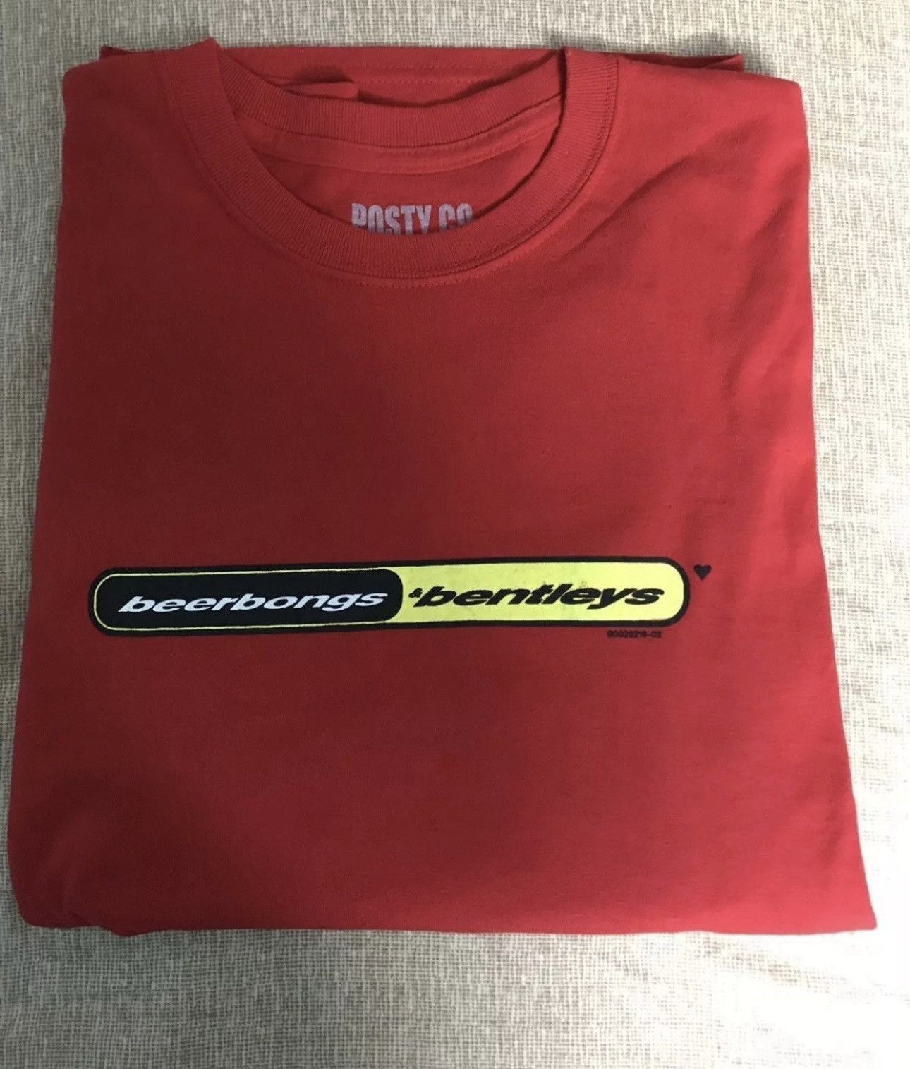 Rap Tees Post Malone Japan Pop-Up Exclusive Red T-Shirt Size M Size US M / EU 48-50 / 2 - 2 Thumbnail