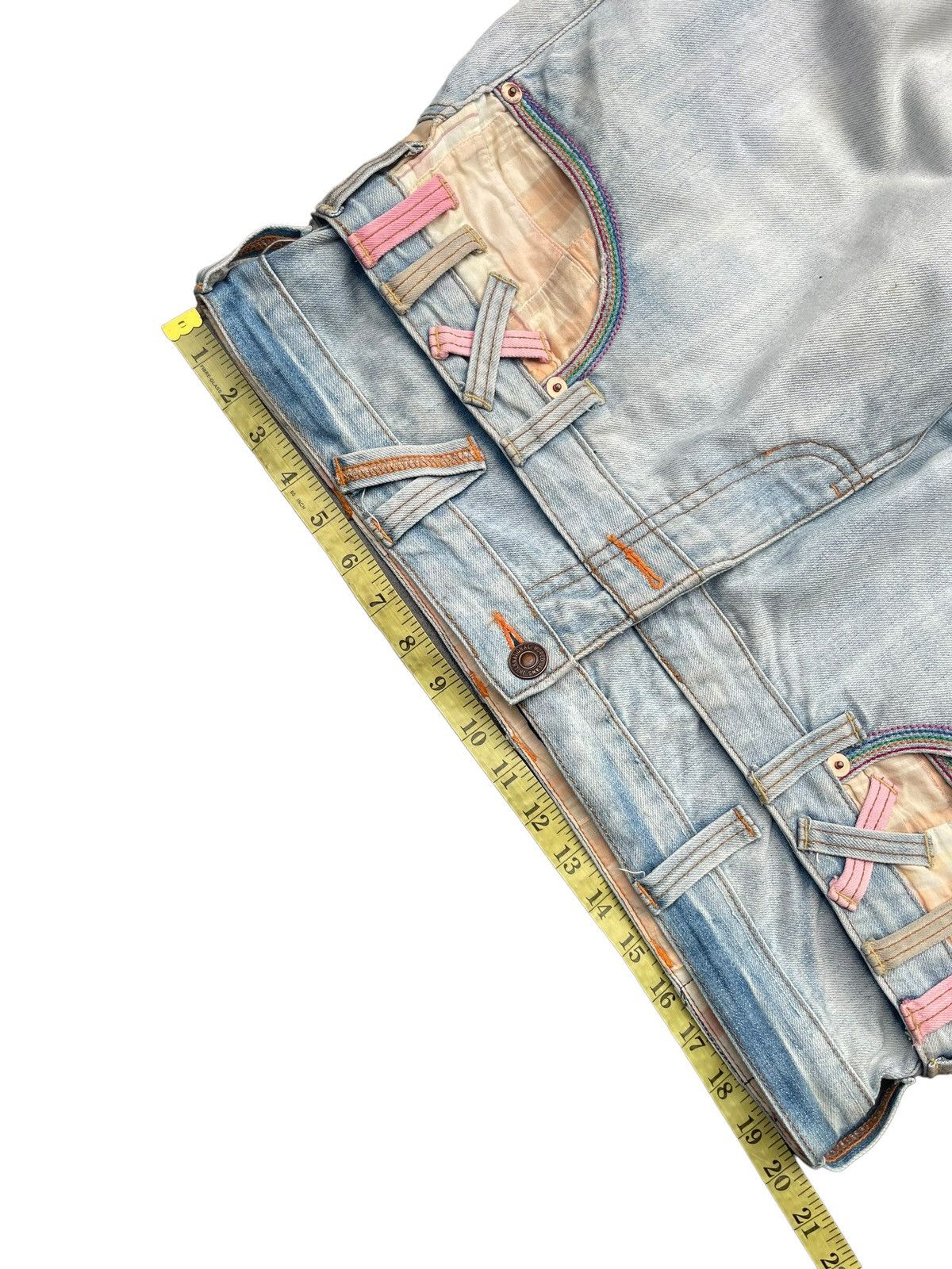 Japanese Brand Dominte Double Waist Denim Short Size US 39 - 10 Thumbnail