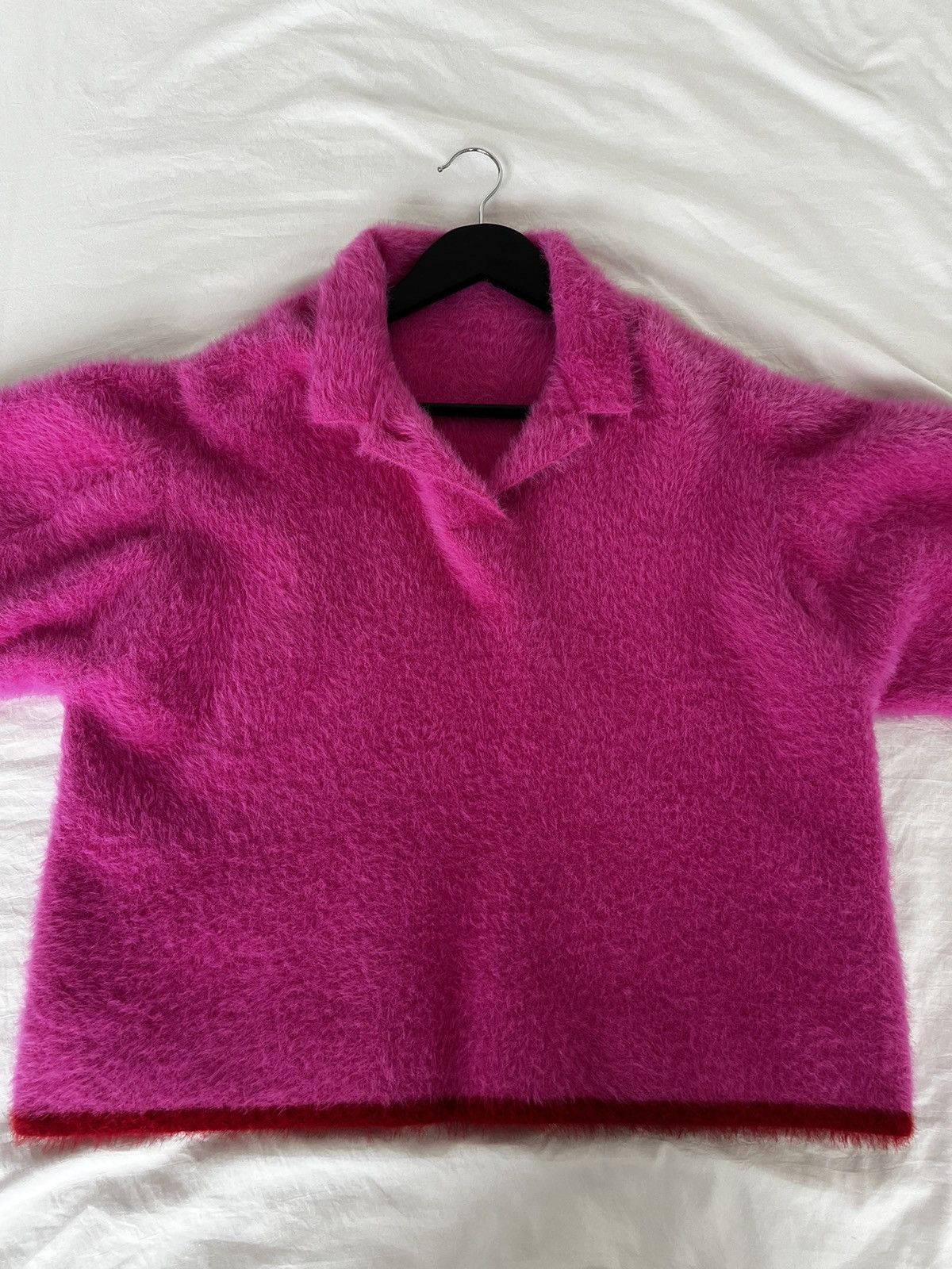 Jacquemus Jacquemus Mohair Polo Size US M / EU 48-50 / 2 - 4 Thumbnail