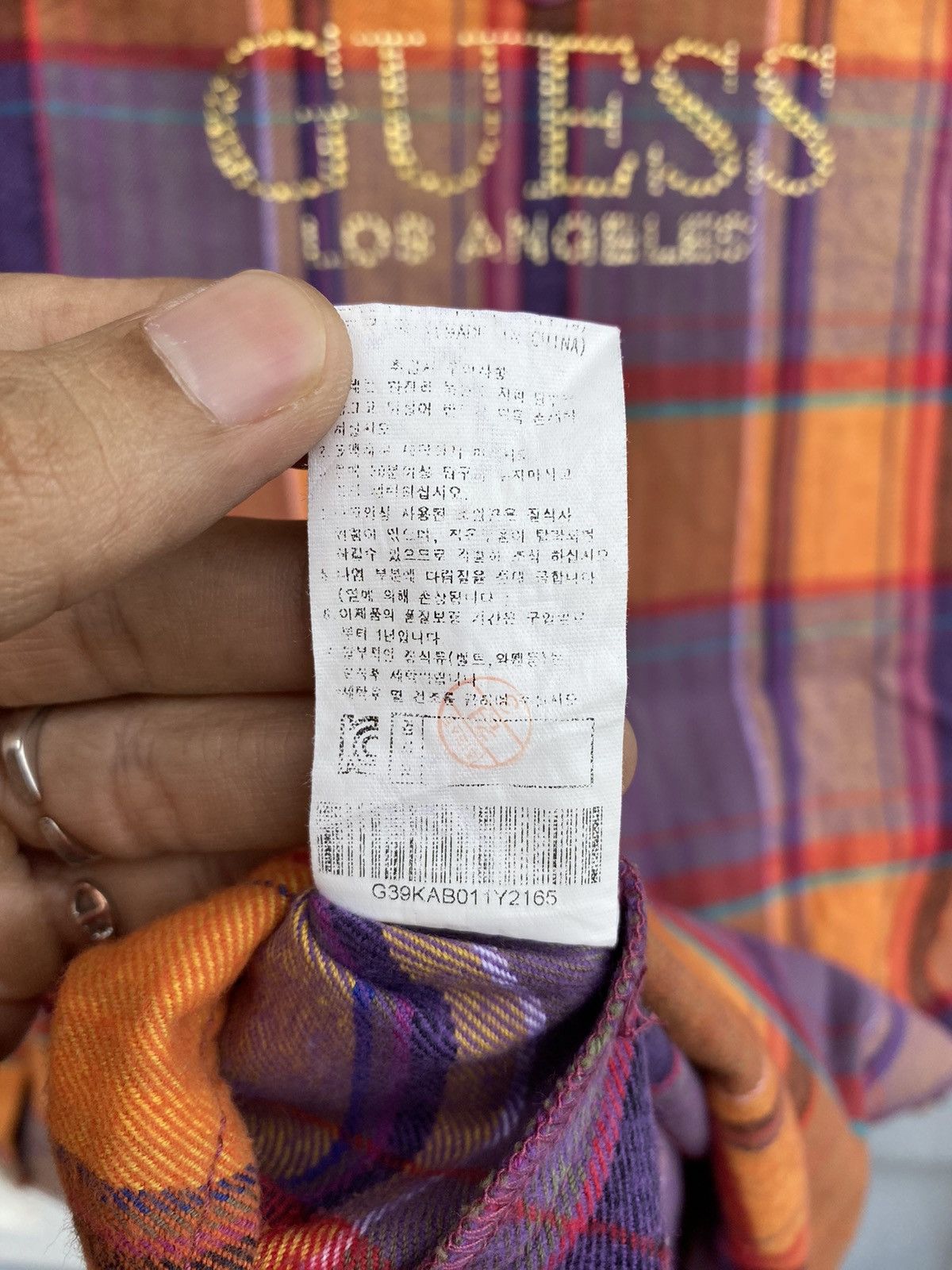 Guess Guess Jeans Japanese Flannel Los Angeles Diamond Details Size M / US 6-8 / IT 42-44 - 19 Thumbnail
