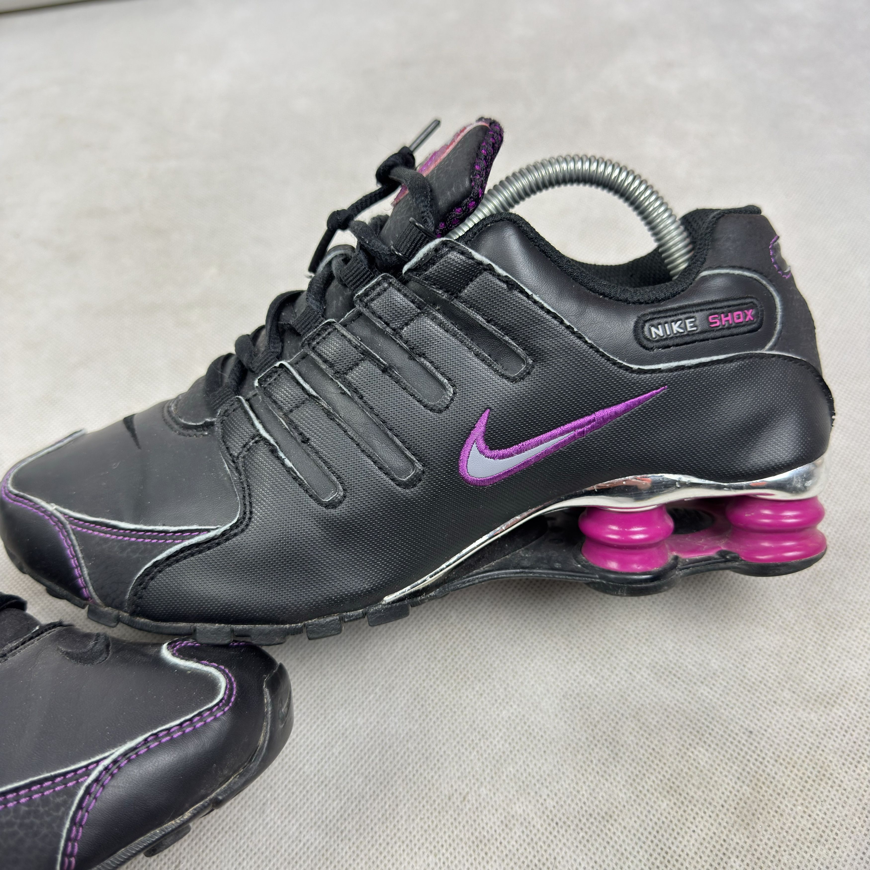 Nike Nike Shox NZ 325200-007 Womens Black Plum Sneakers Shoes 8.5 Size US 8.5 / IT 38.5 - 6 Thumbnail