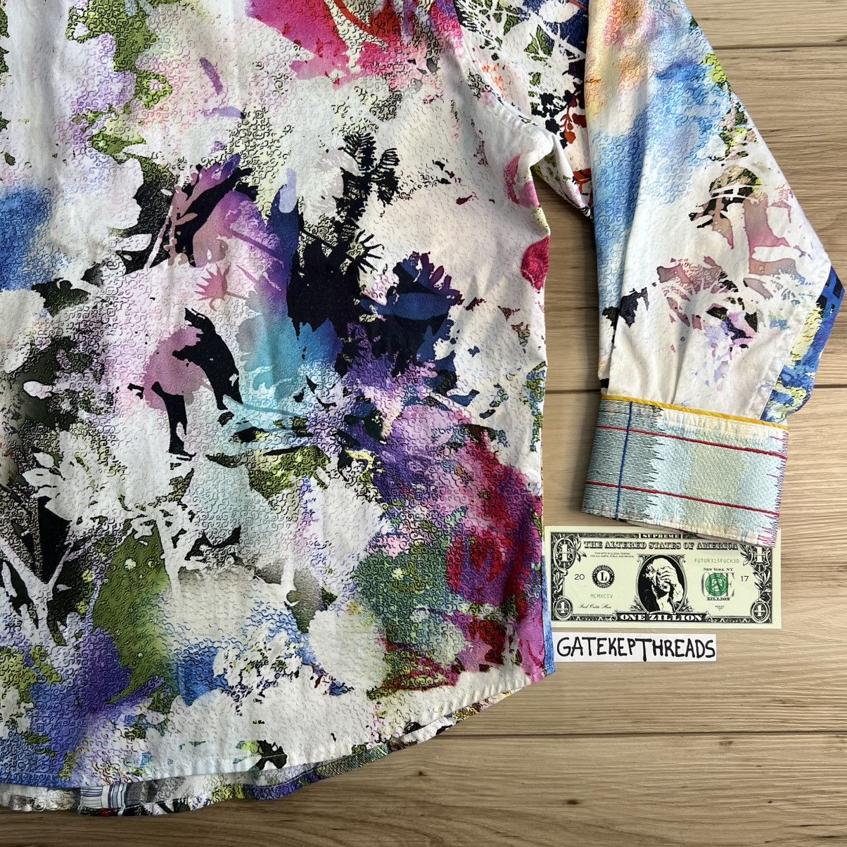 Robert Graham Robert Graham Mack Daddy Watercolor Abstract Cotton Shirt Size US L / EU 52-54 / 3 - 17 Thumbnail