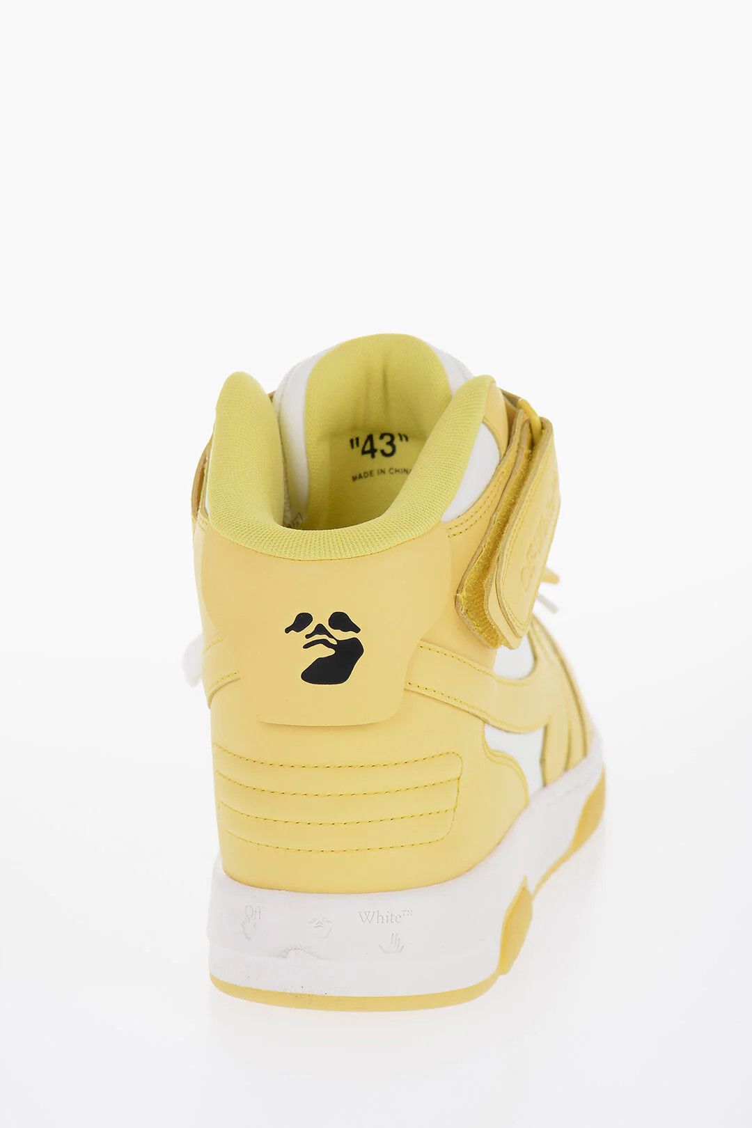 Off-White og1mm0426 Leather Lace-Up Sneakers in Yellow Size US 6 / EU 39 - 2 Thumbnail