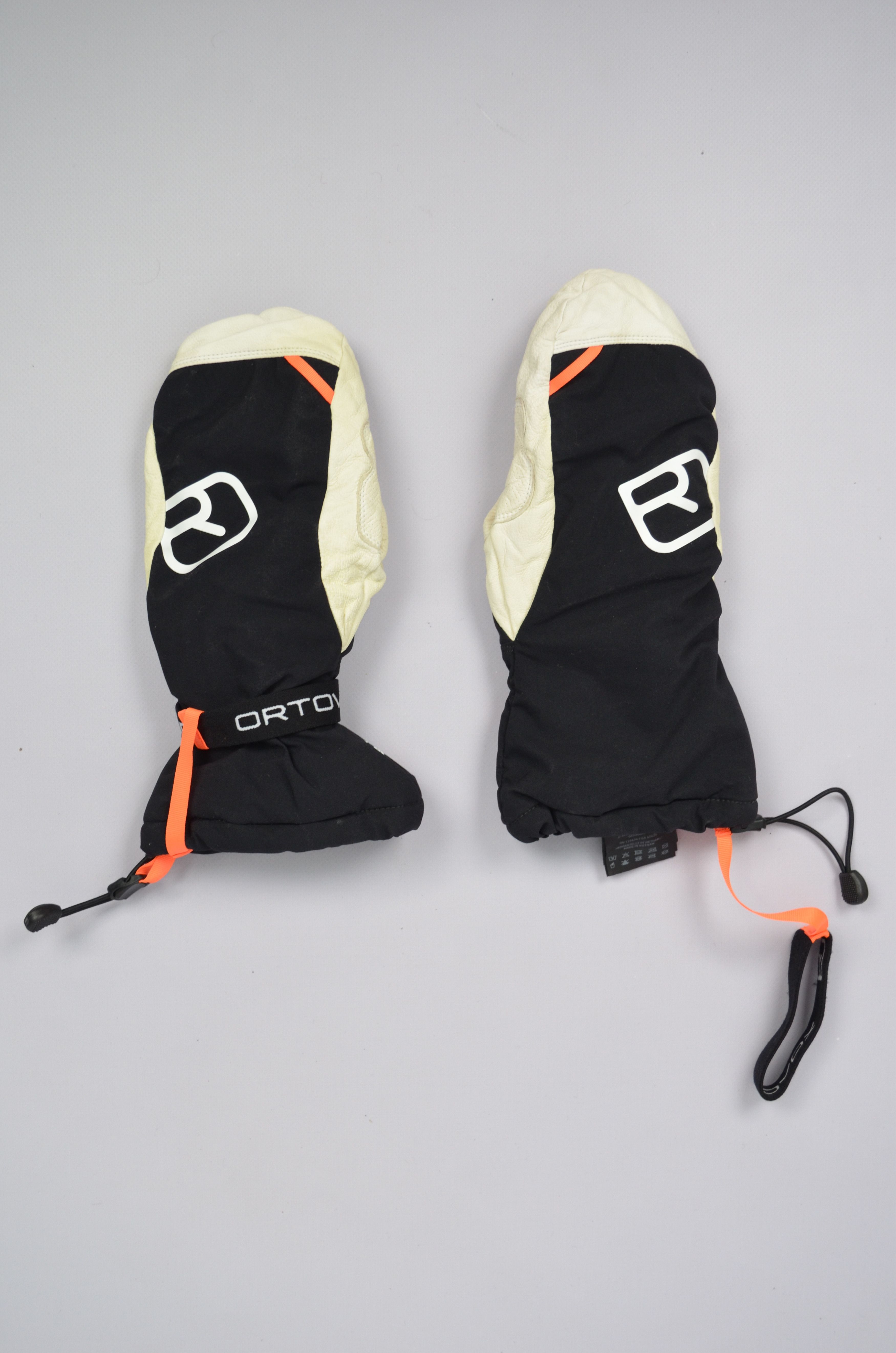 Ortovox 100% Goat Leather Gloves Lined With 100% Virgin Wool