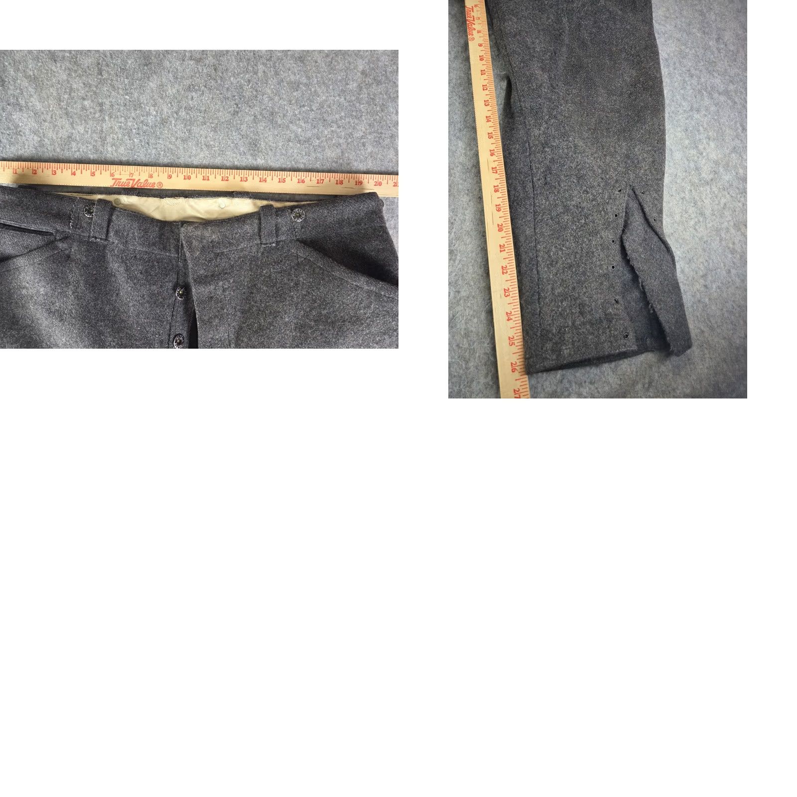 Vintage VINTAGE Alpena Wool Pants Trouser Hunting Gray Mens 38x26 Distressed Size US 38 / EU 54 - 9 Thumbnail
