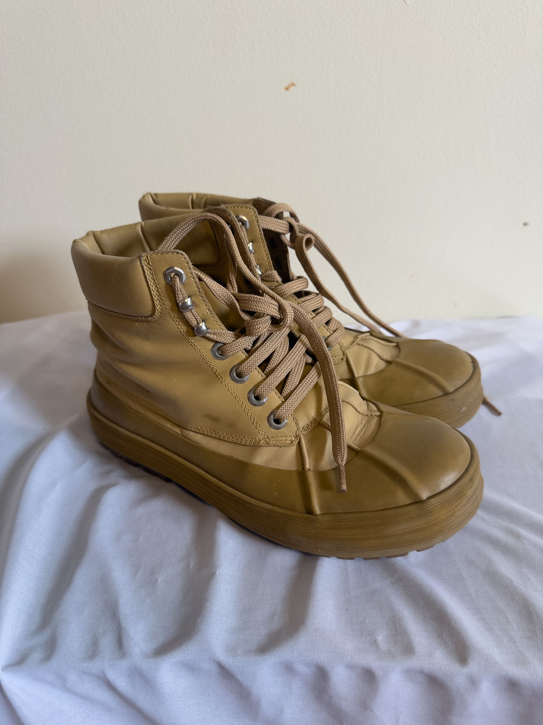 Jacquemus Leather Combat Boots Size US 6.5 / EU 39-40 - 1 Thumbnail