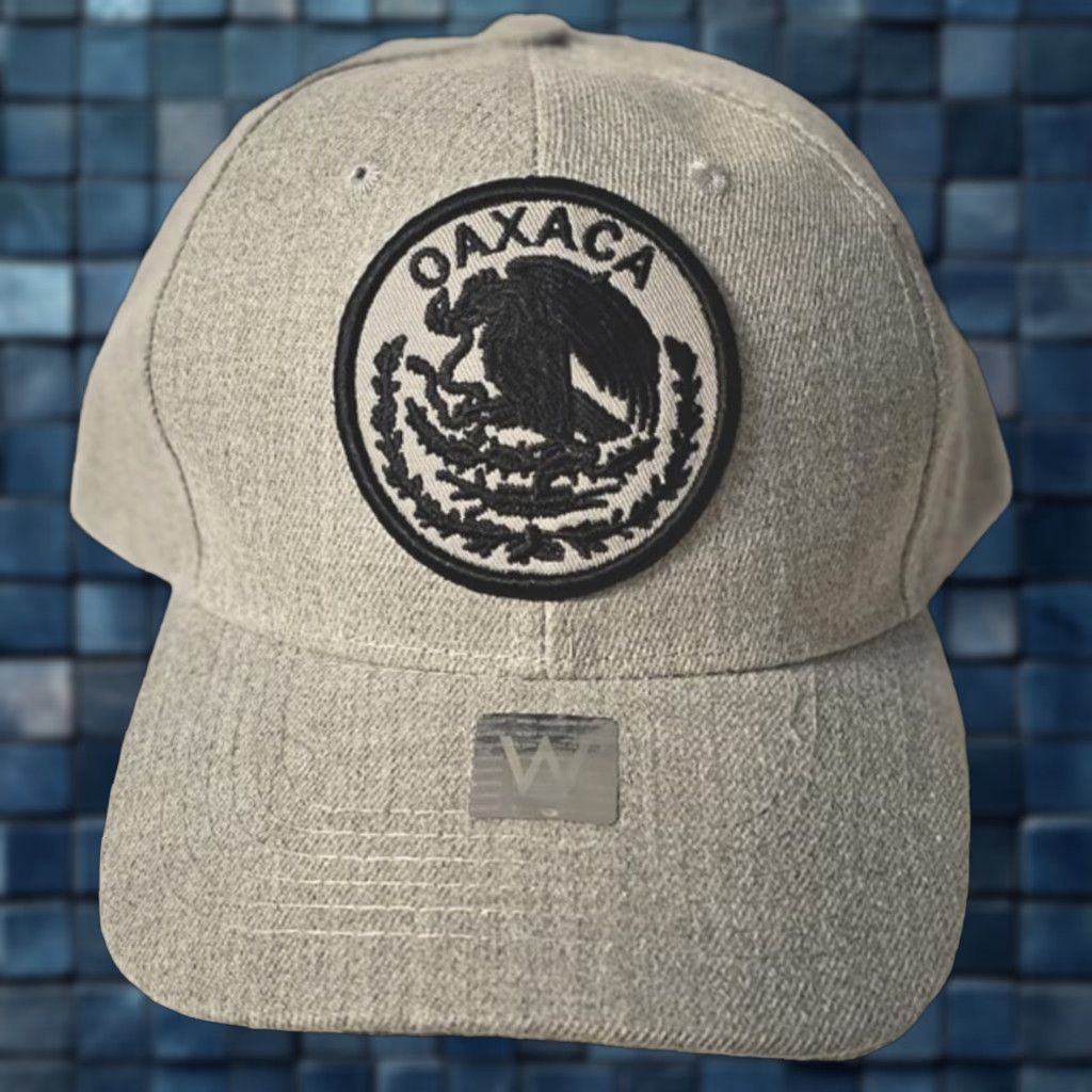 Vintage Vintage Oaxaca Mexico Baseball Cap Light Grey Adjustable Men Size ONE SIZE - 1 Thumbnail