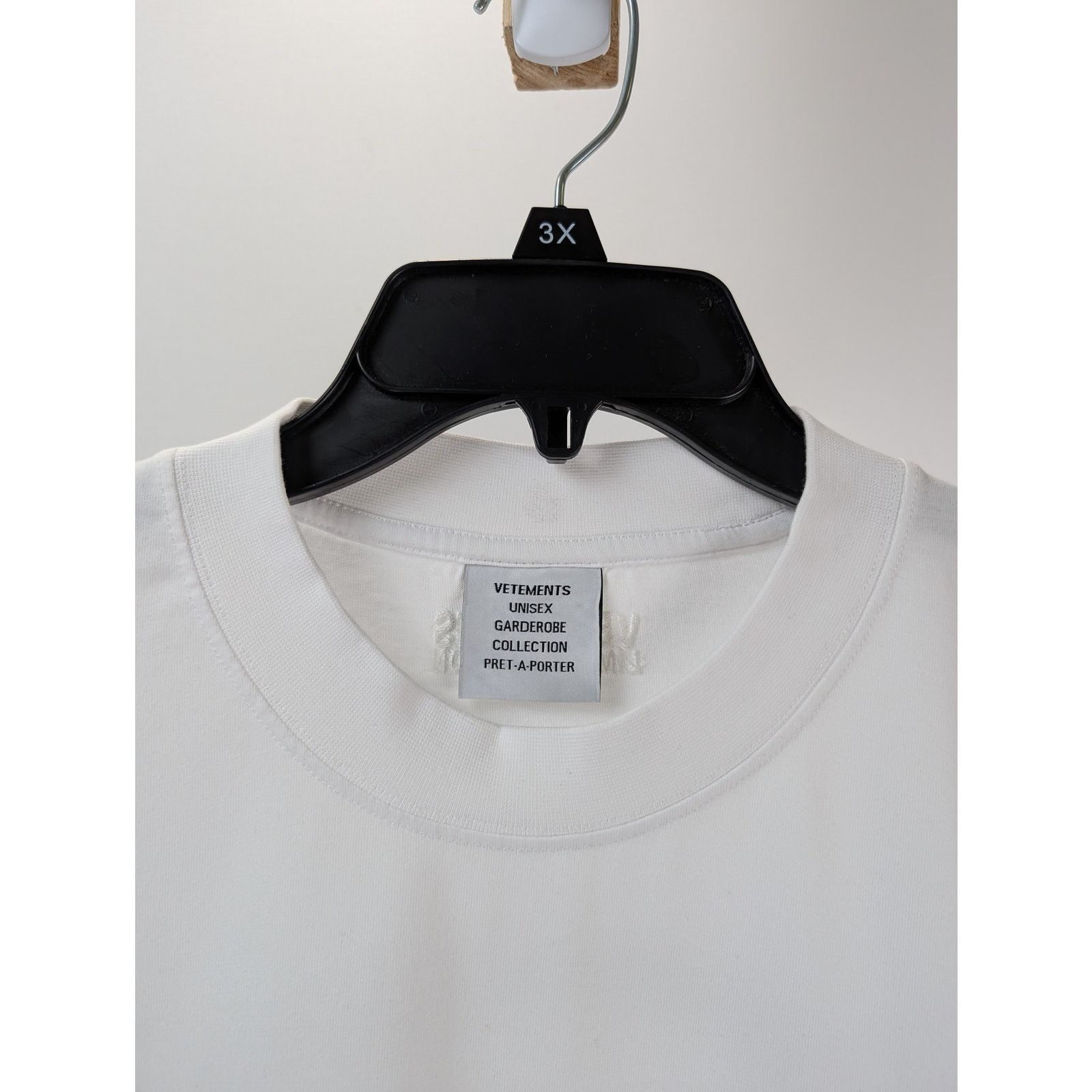 Vetements o1rshd1 5G Network SS T-Shirt in White Size US M / EU 48-50 / 2 - 6 Thumbnail