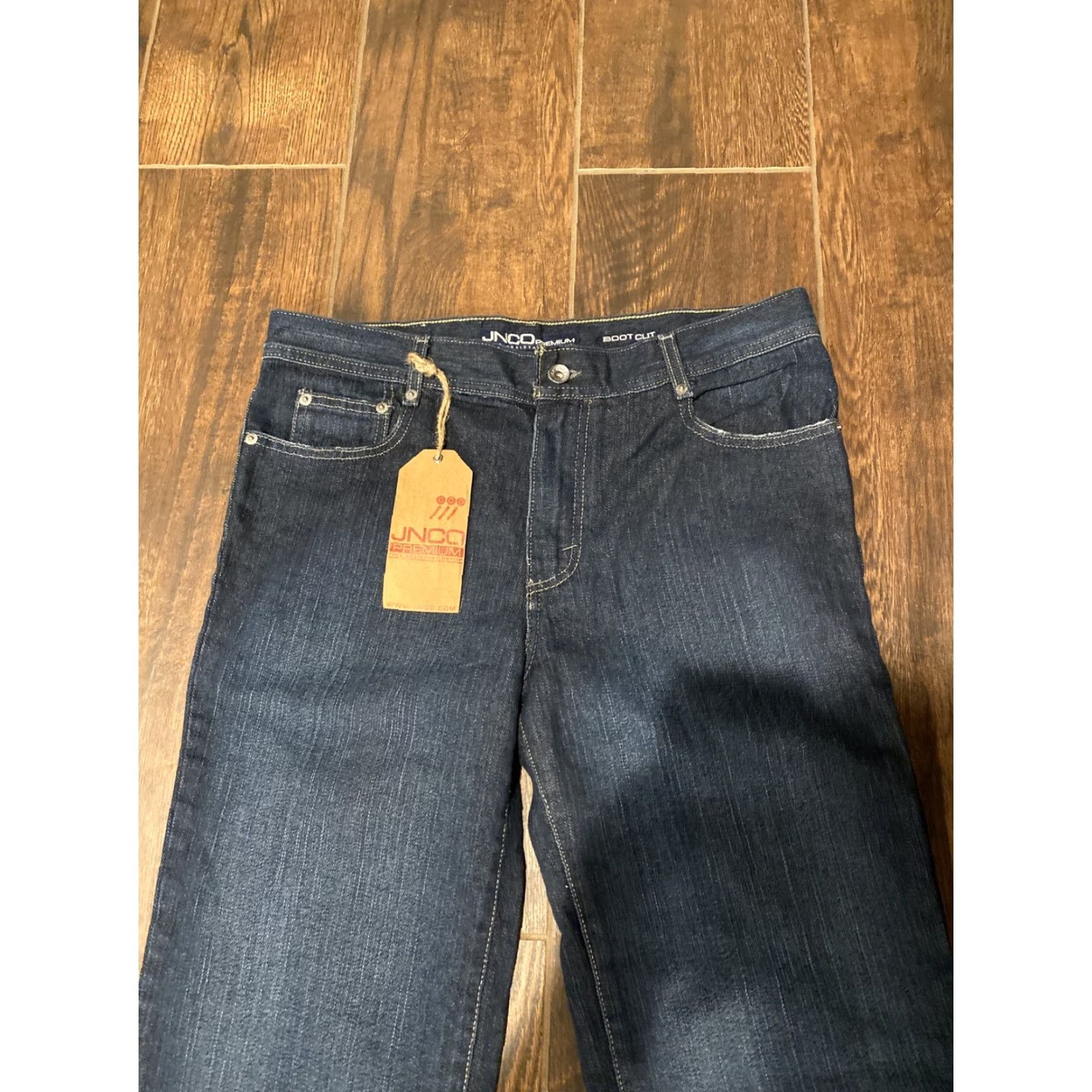 JNCO NWT JNCO Premium Time Resistant Denim Women’s Riley Low Rise Bootcut Size 20 Jeans Blue 5-Pocket Design Womens Regular Size Type Jeans Size ONE SIZE - 4 Thumbnail