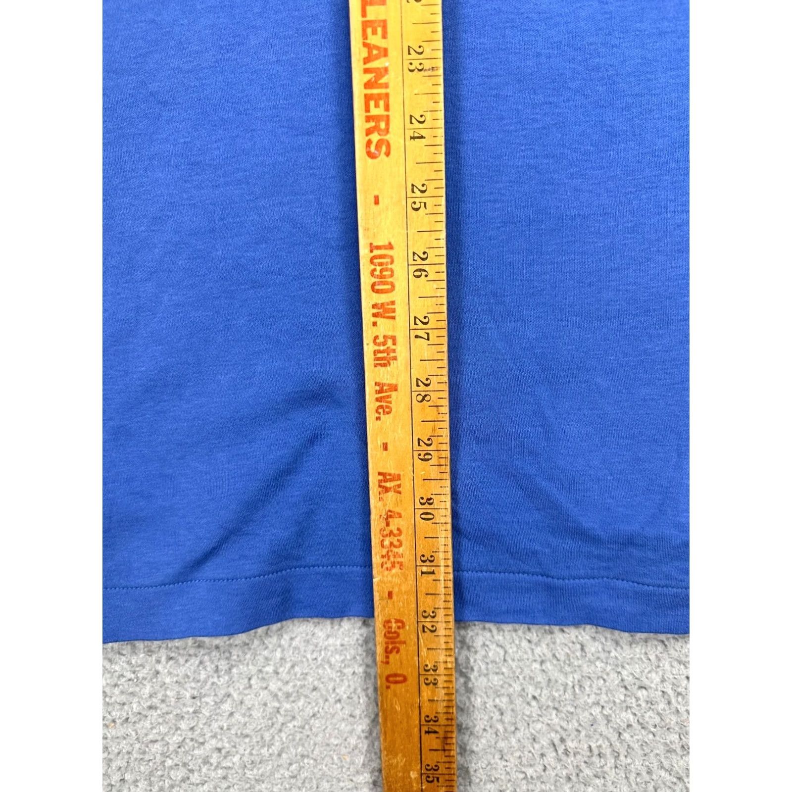 Van Heusen VINTAGE: No; Van Heusen Polo Shirt Blue 100% Cotton 4XL Big Tall Short Sleeve Rugby Men Size US XXL / EU 58 / 5 - 7 Thumbnail