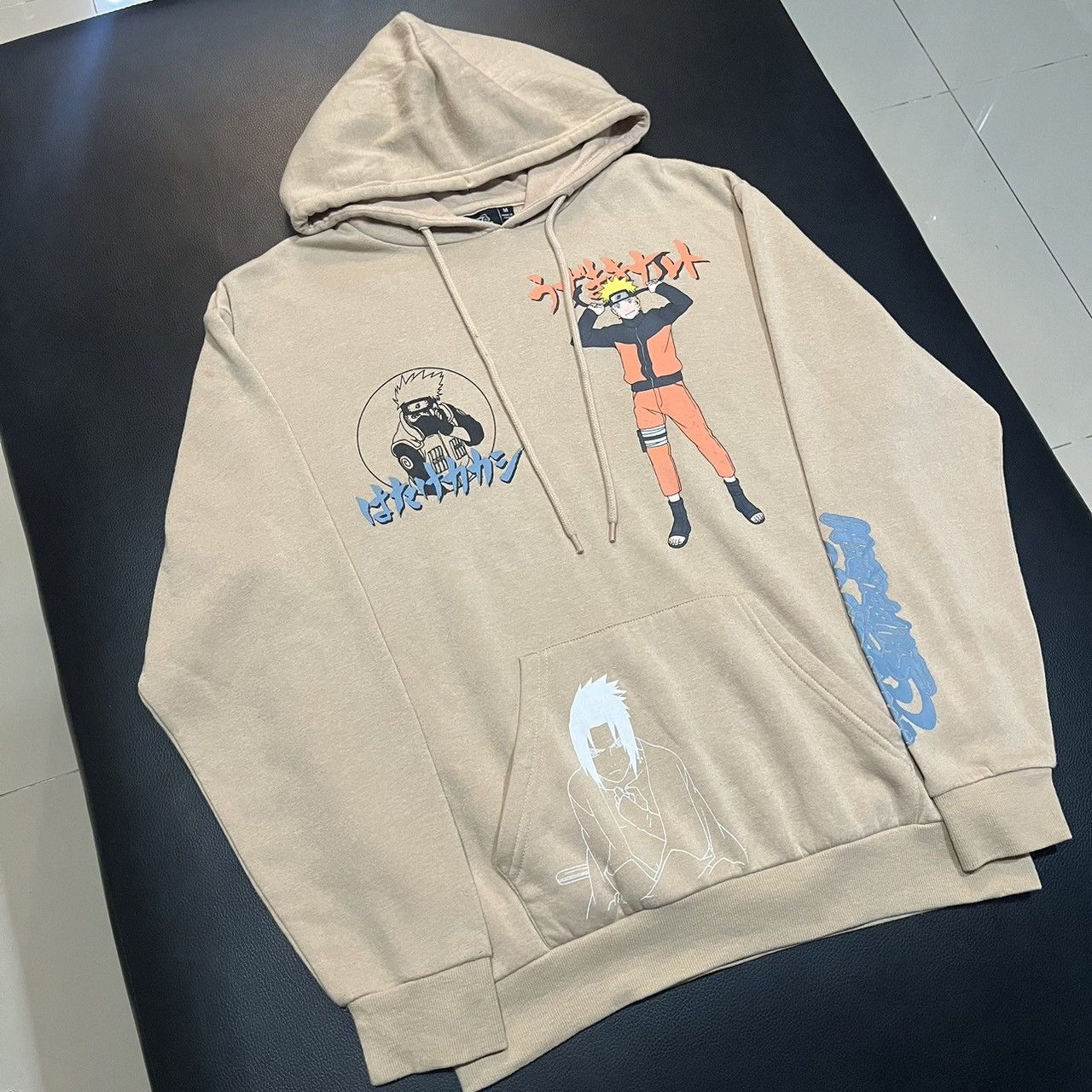 Japanese Brand naruto shippuden hoodie beige Size US M / EU 48-50 / 2 - 3 Thumbnail
