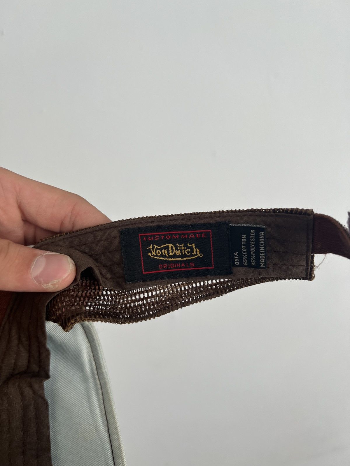 Von Dutch Vintage Von Dutch Cap Size ONE SIZE - 6 Thumbnail