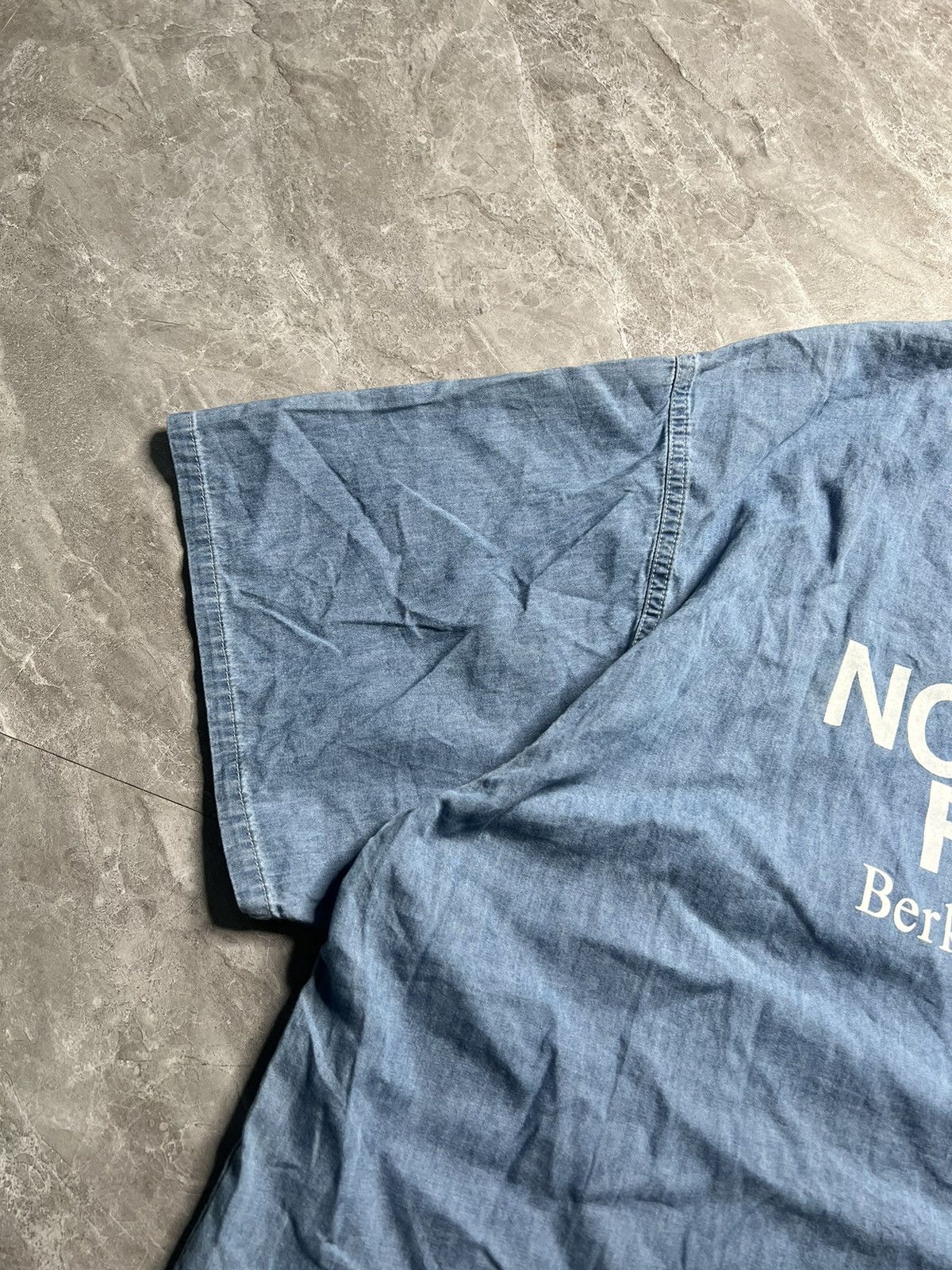 Nanamica × The North Face TNF x Nanamica Light Denim Oversized Tee Size US M / EU 48-50 / 2 - 4 Thumbnail