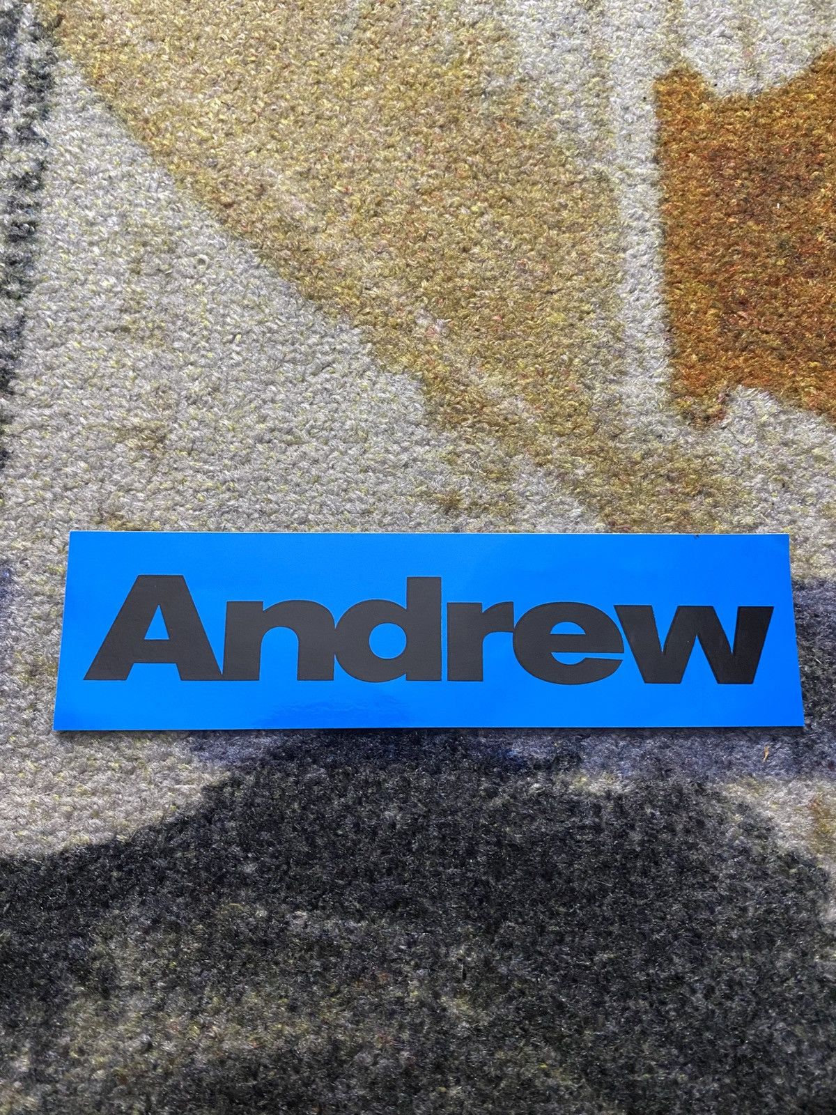 Andrew Andrew Logo Sticker Size ONE SIZE - 1 Preview