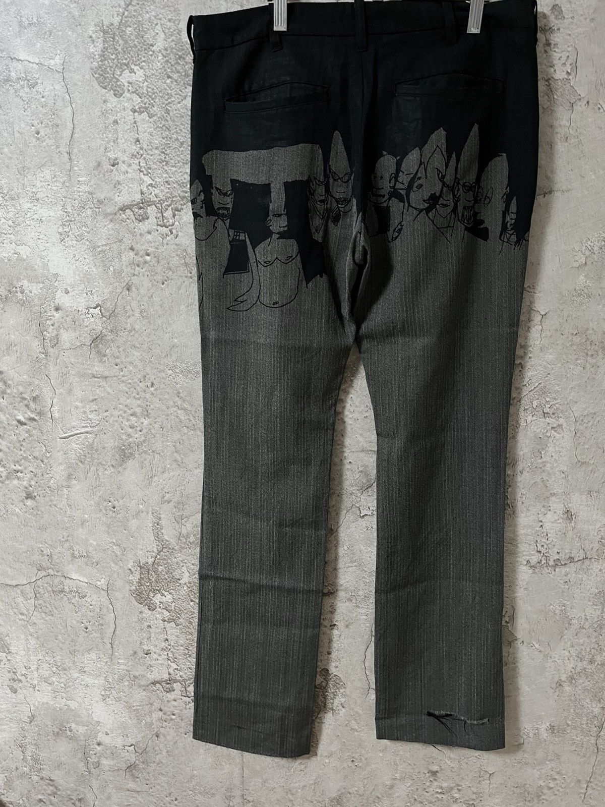 Undercover Undercover × Futura 2001AW Cartoon Trousers Size US 30 / EU 46 - 5 Thumbnail