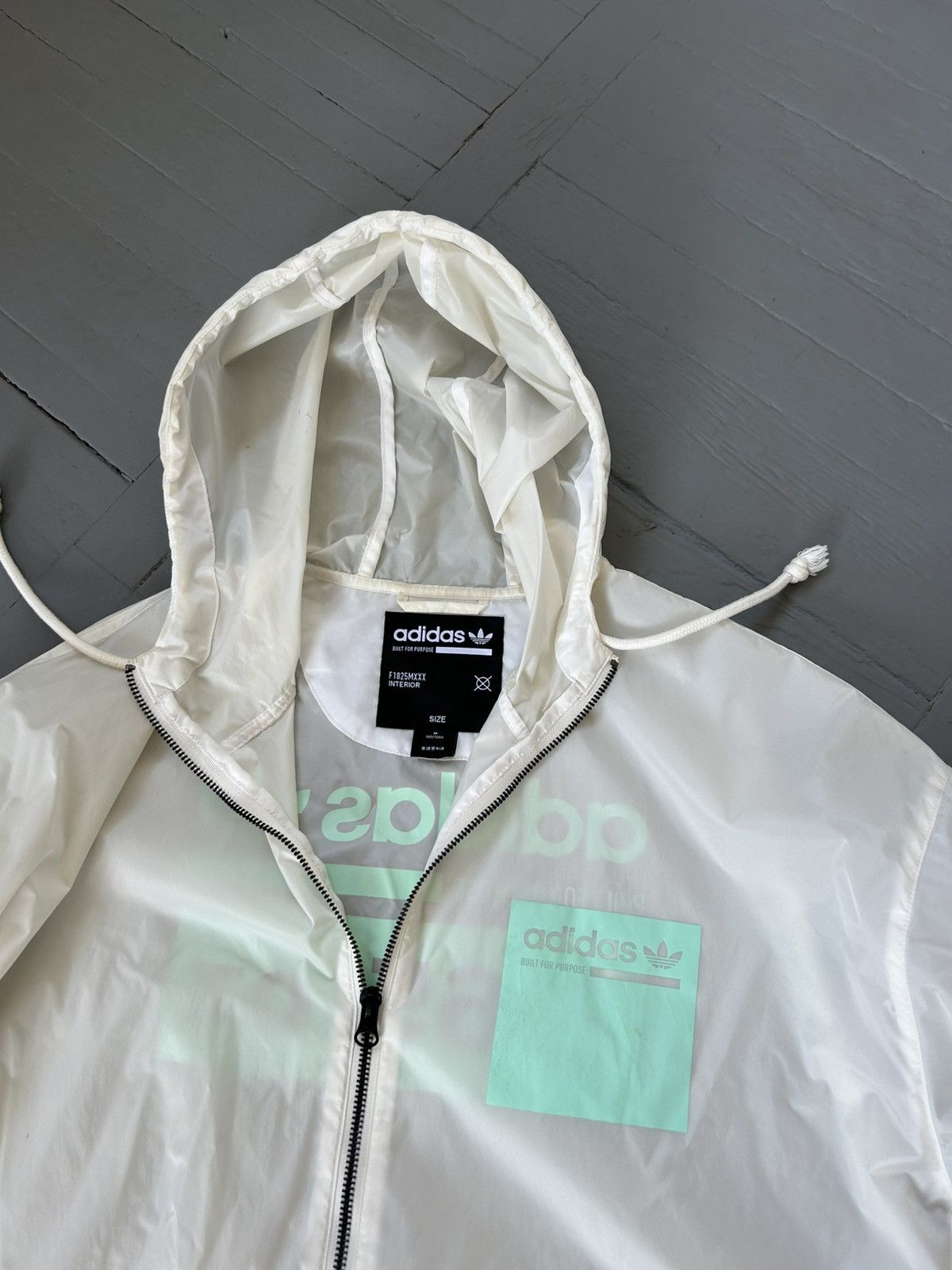 Adidas Adidas built for purpose 2.65 oz jacket spell out Size US M / EU 48-50 / 2 - 4 Thumbnail