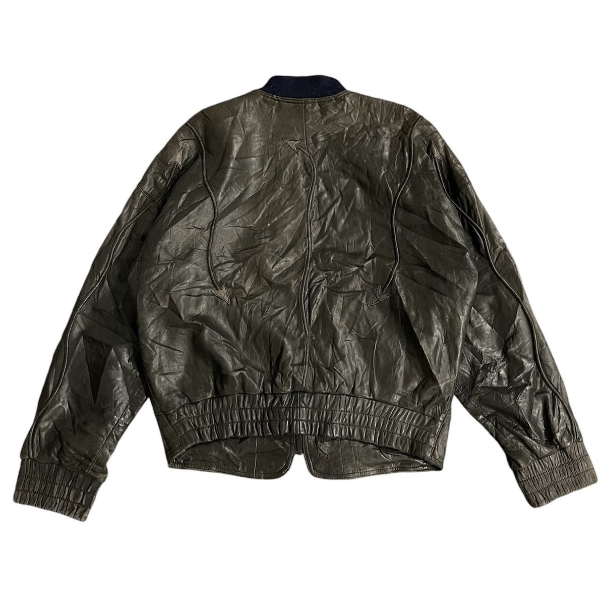 Vintage Vintage Skins West Jeffery Hilton Leather Jacket Size US L / EU 52-54 / 3 - 2 Thumbnail