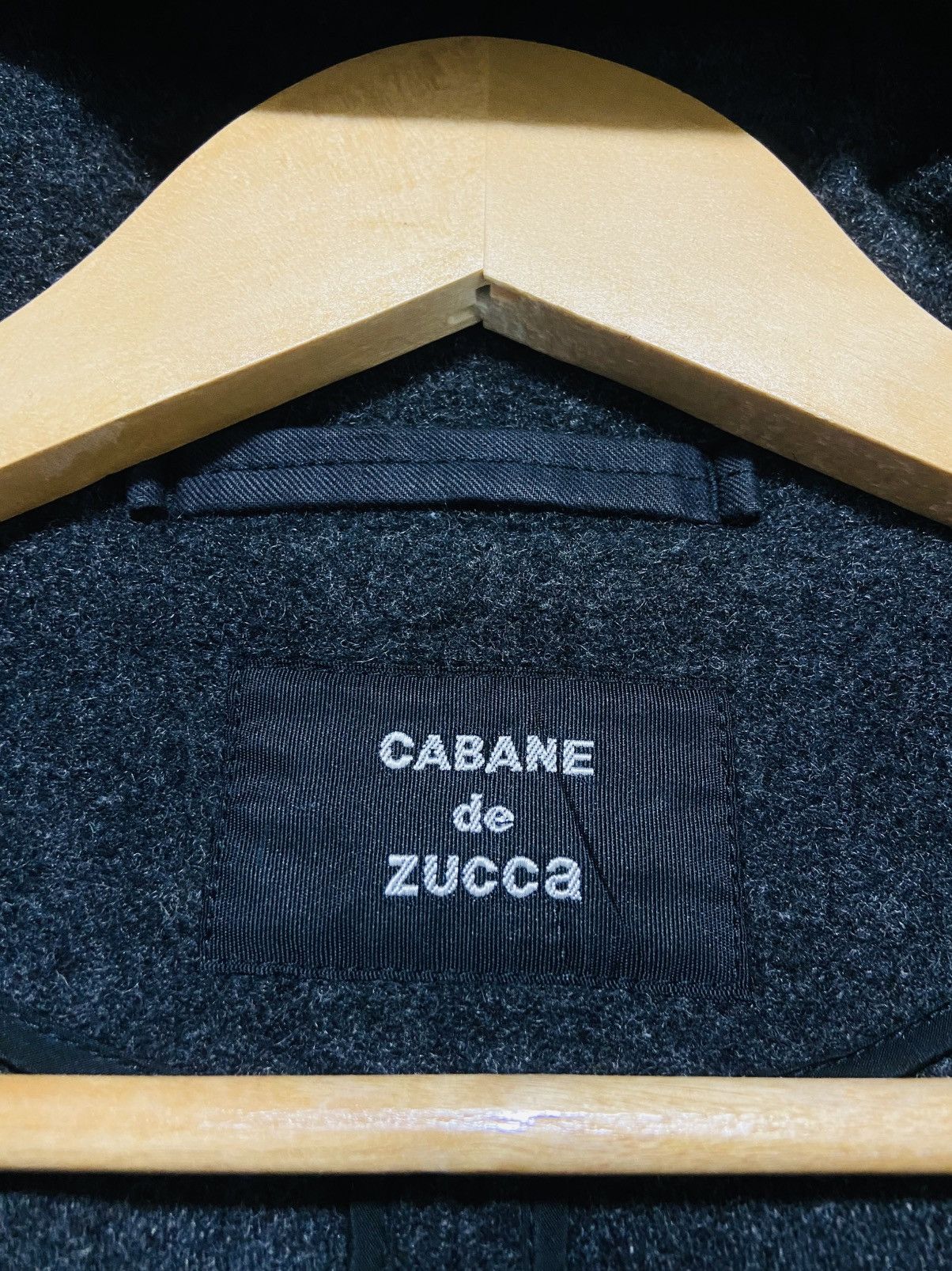 CABANE de ZUCCa Cabane de Zucca Zipper Hoodie Wool Jacket Size US L / EU 52-54 / 3 - 10 Thumbnail