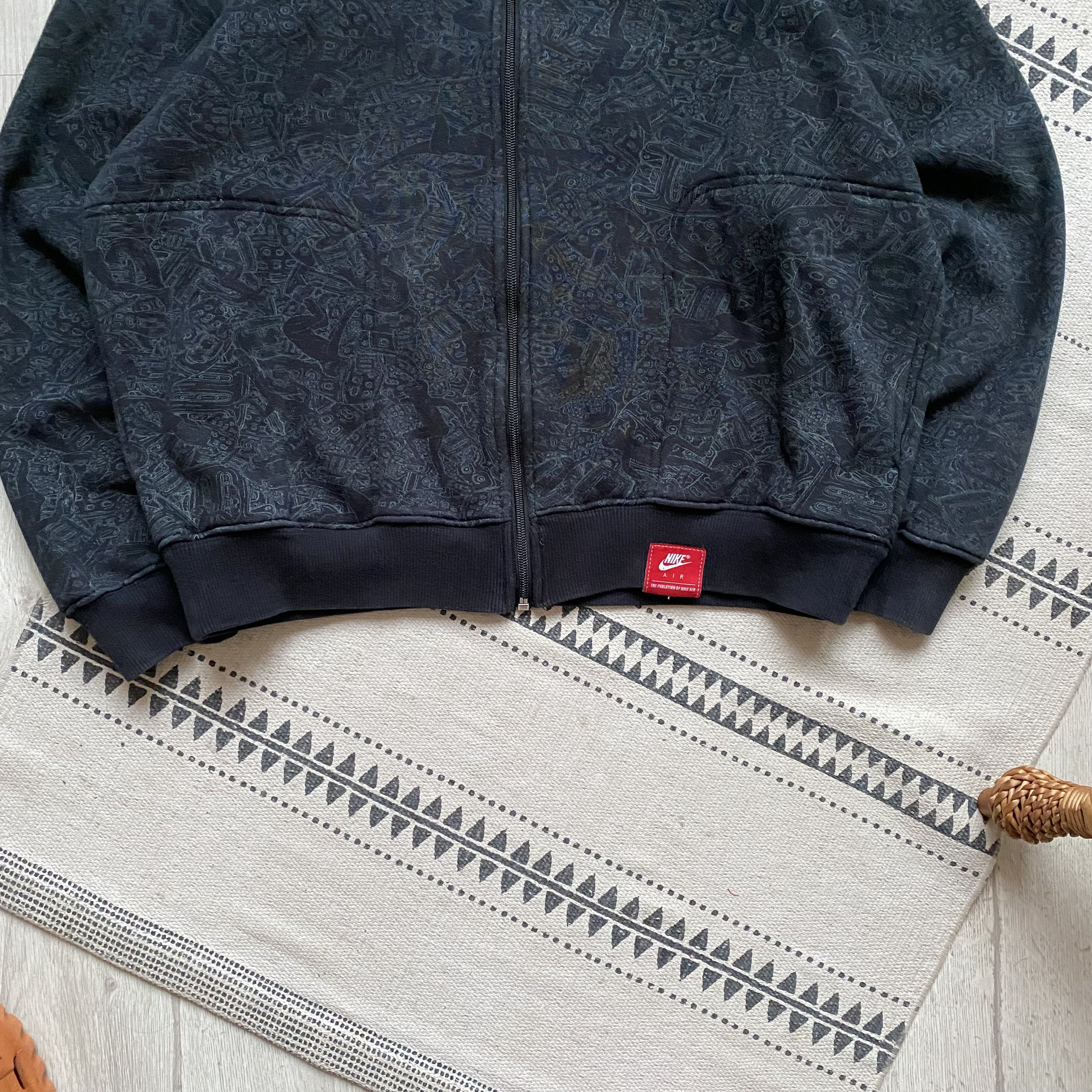 Nike Vintage Nike Zip Air Max Boxy hoodie Y2K monogram Shox Size US M / EU 48-50 / 2 - 3 Thumbnail