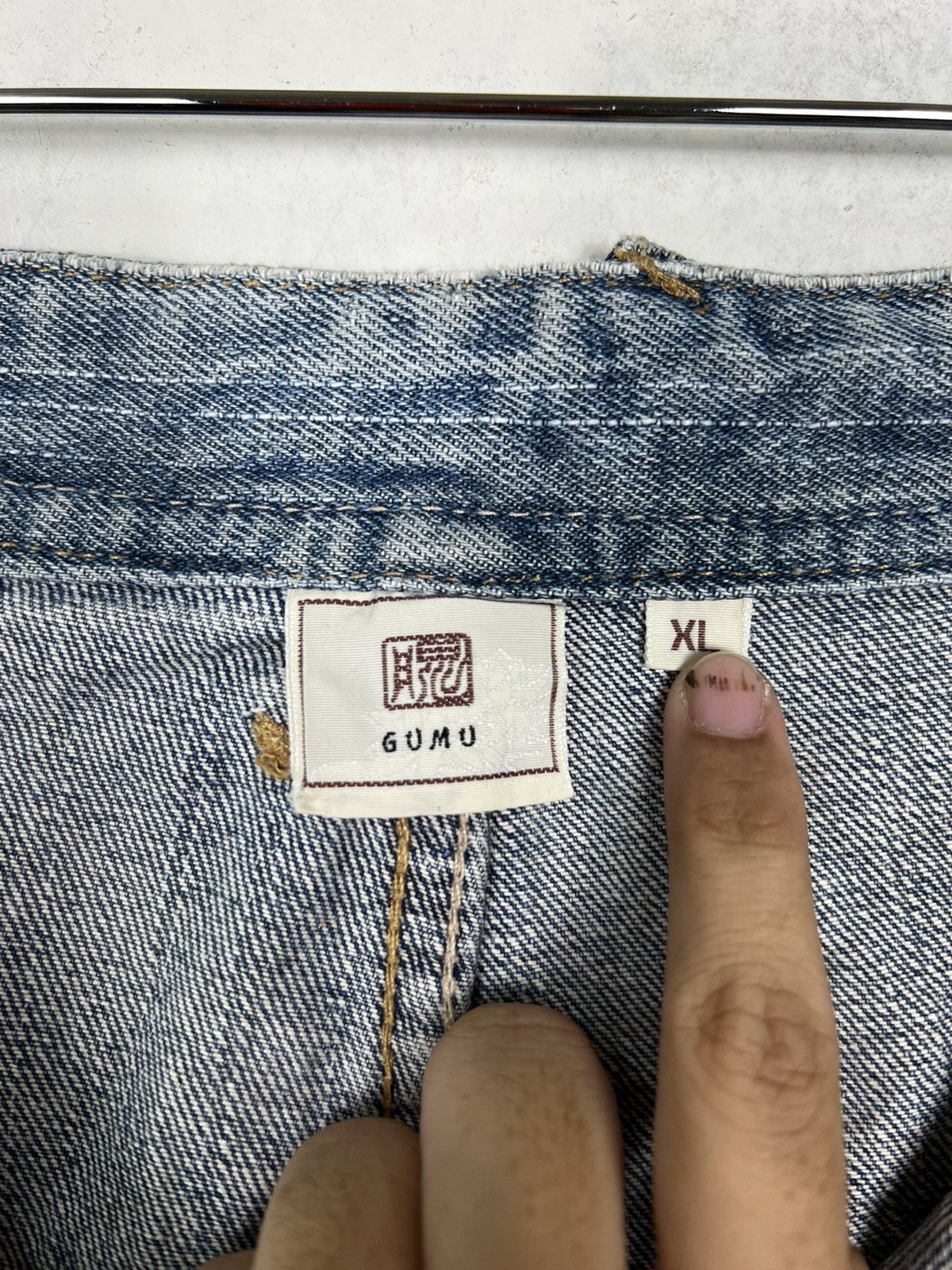 Japanese Brand 🔥 VINTAGE GUMU EMBROIDERY Size US 34 / EU 50 - 15 Thumbnail