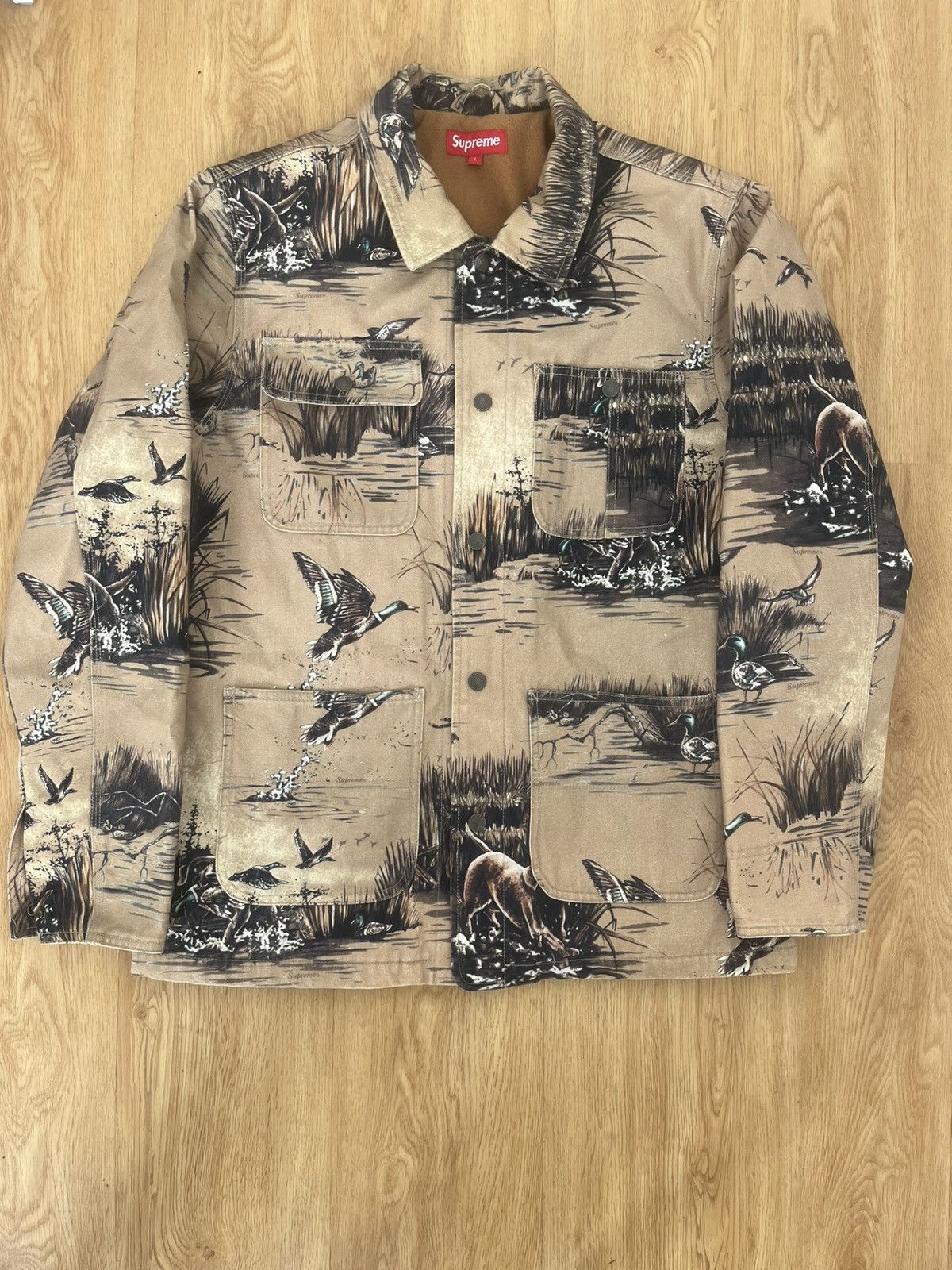 supreme dogs and ducks ハンティングジャケット supreme dogs and ducks ハンティングジャケット メンズ