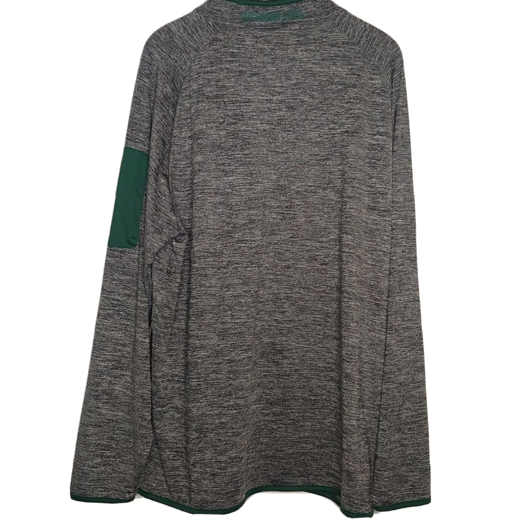 Vintage Michigan State University Spartans Shirt Men XXL Long Sleeve 1/4 Zip Athleisure College Gray XXl 1/4 Zip Mens Size US XXL / EU 58 / 5 - 4 Thumbnail