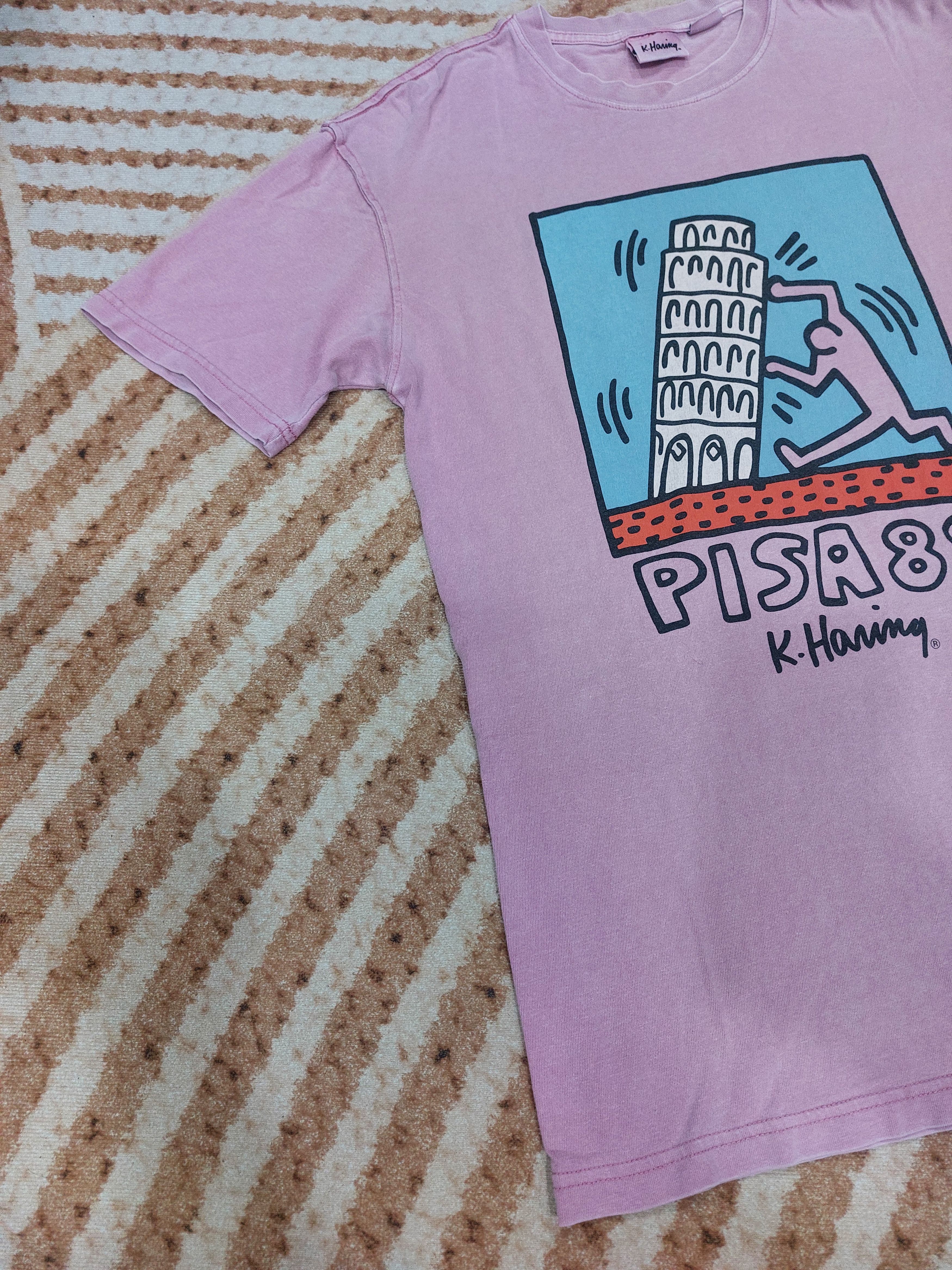 Keith Haring PISA 89 KEITH HARING SUNFAFED TEE Size US M / EU 48-50 / 2 - 3 Thumbnail