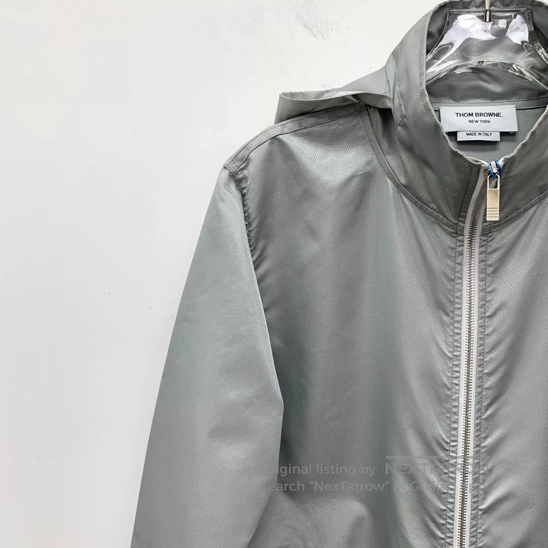 Thom Browne thom browne gray zip. Size US M / EU 48-50 / 2 - 3 Thumbnail
