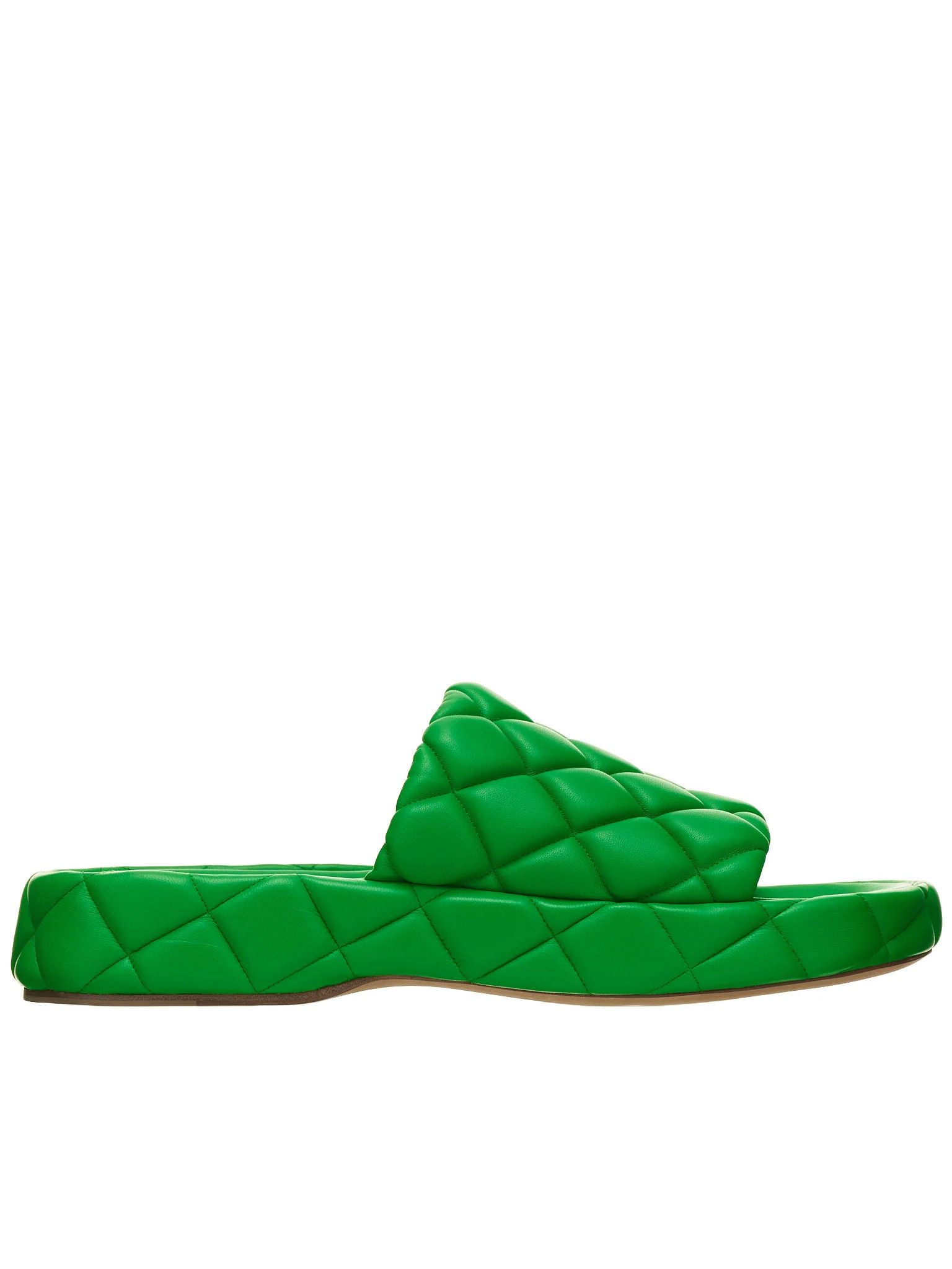 Bottega Veneta o1y0526 Slippers in Green Size US 8 / EU 41 - 1 Thumbnail