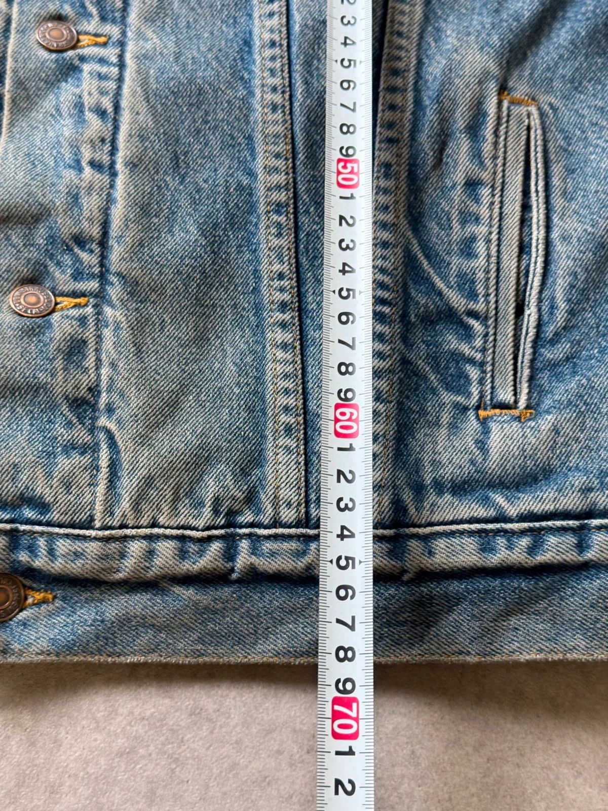 Levi's Veste Jean Levi's Type III trucker 71506 Made In USA 80s L Size US L / EU 52-54 / 3 - 11 Thumbnail