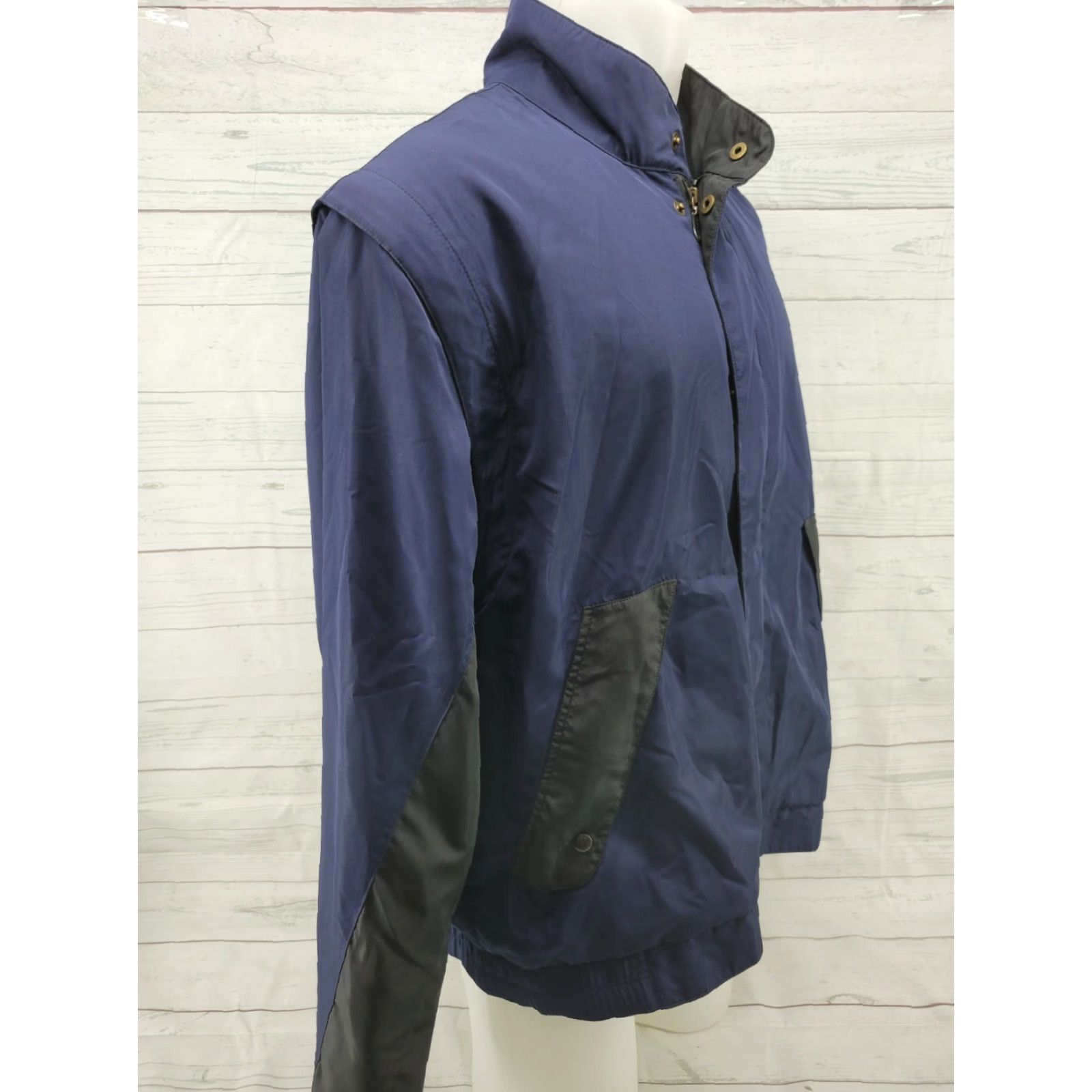Footjoy FootJoy Dryjoys FJ Mens LRG Jacket Windbreaker Removable Sleeves Full Zip Golf Size US L / EU 52-54 / 3 - 3 Thumbnail