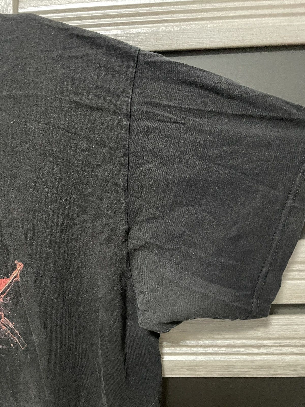 Band Tees × Slayer × Vintage Slayer World Tour 2010 Tee Vintage Rock Metal T-Shirt Size US XL / EU 56 / 4 - 3 Thumbnail