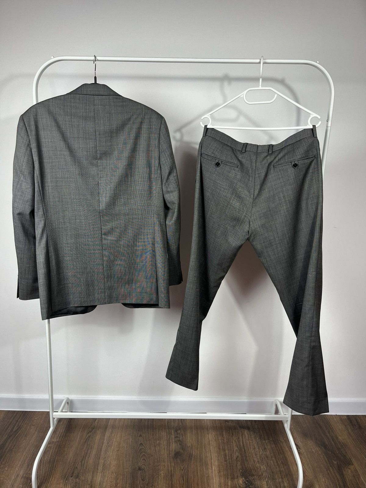 New & Lingwood New & Lingwood classic gray two piece suit blazer trousers Size 38R - 12 Thumbnail