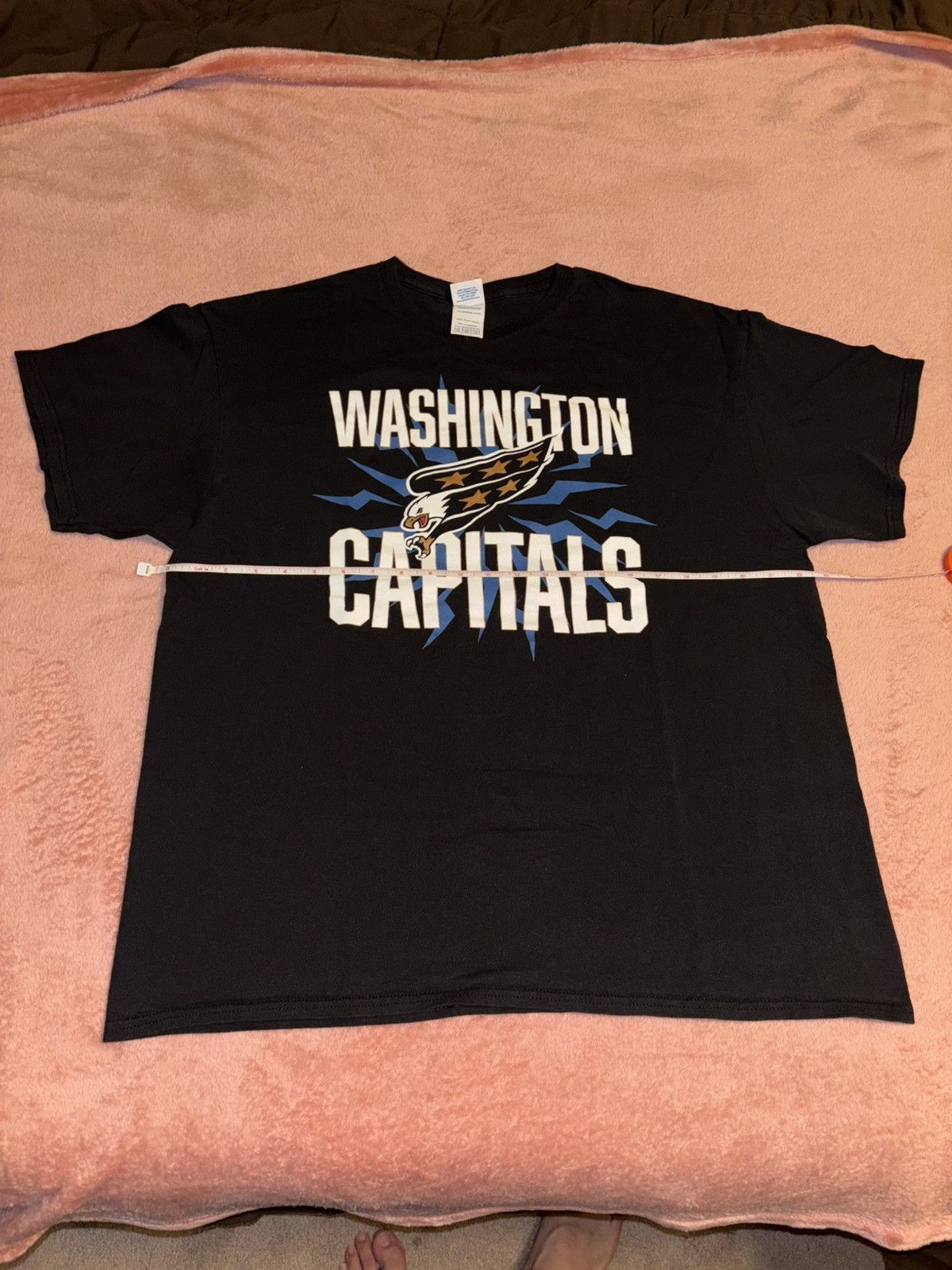 Delta Vintage Washington Capitals T-shirt Size US XL / EU 56 / 4 - 5 Thumbnail