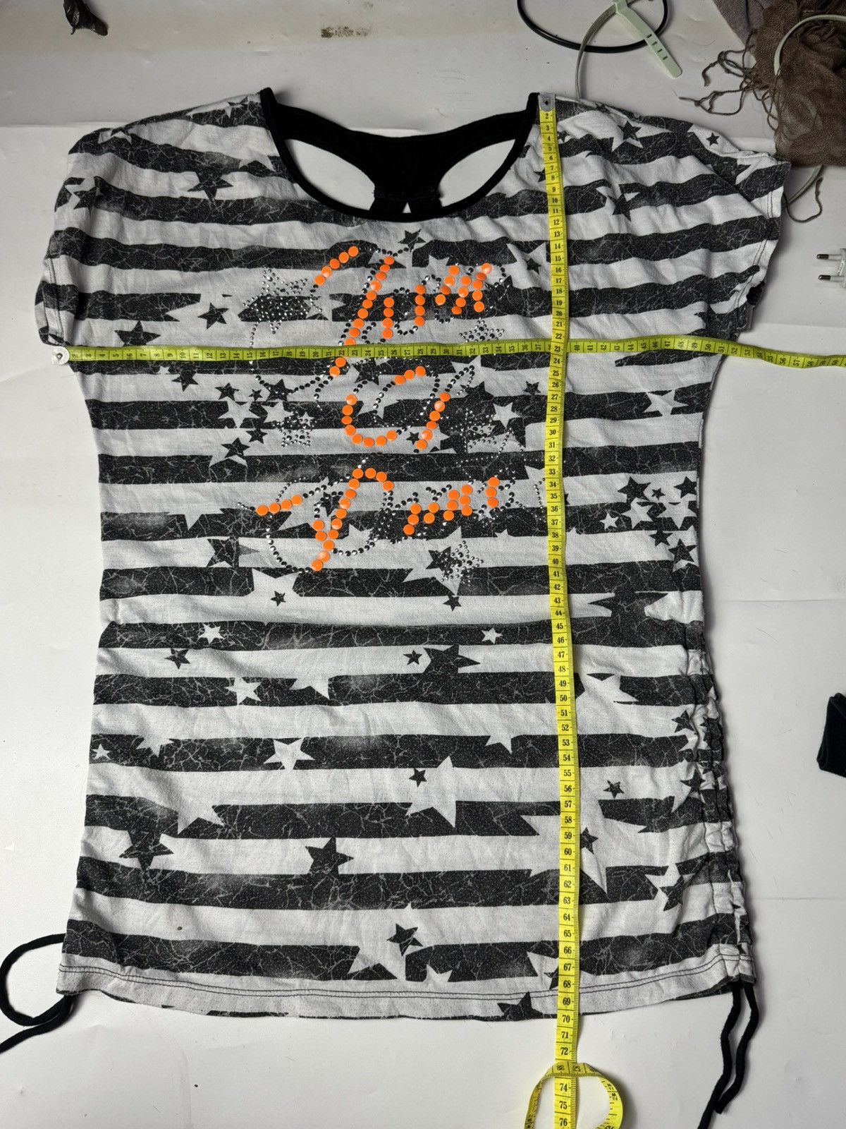 If Six Was Nine × Japanese Brand × Le Grande Bleu (L.G.B.) Gothic Issue Japanese Sleeveless Stripe Stars Size US M / EU 48-50 / 2 - 8 Thumbnail