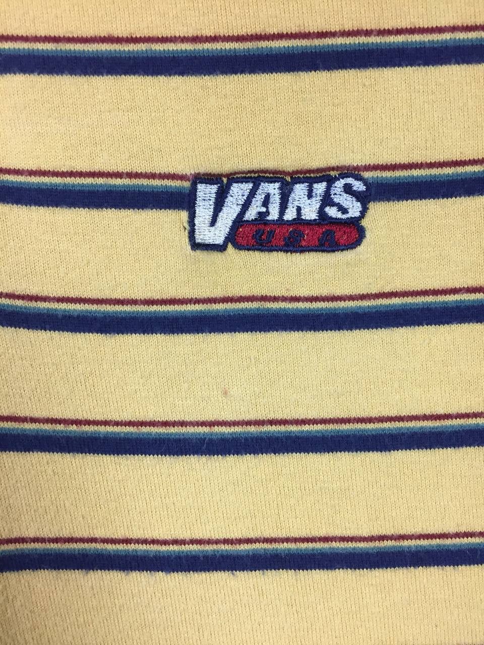 Vans Vtg Vans USA Skateboards Striped Polo Tee Size US M / EU 48-50 / 2 - 4 Thumbnail