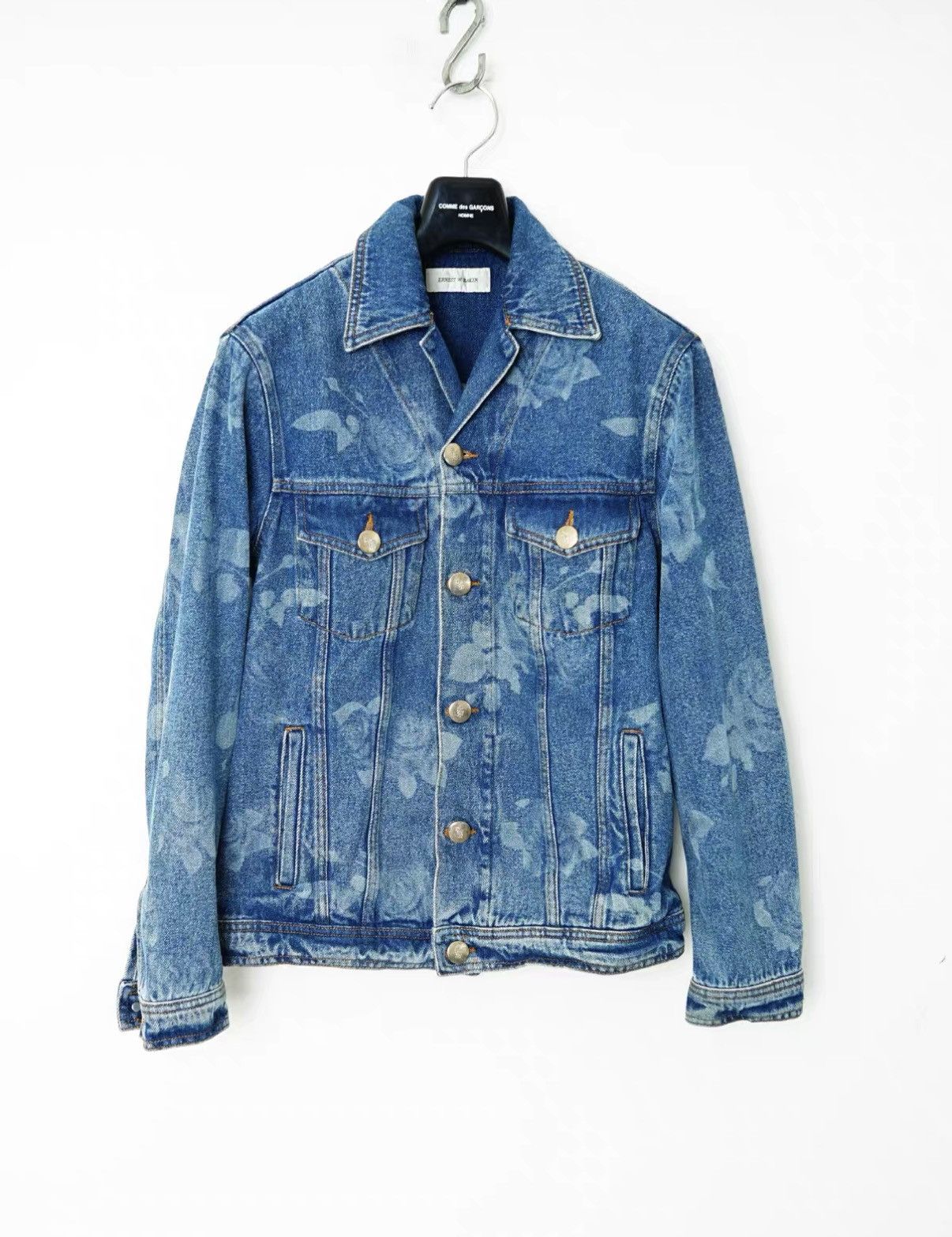Ernest W. Baker Ernest W. Baker Rose Tie-Dye Denim Jacket Size US S / EU 44-46 / 1 - 1 Thumbnail