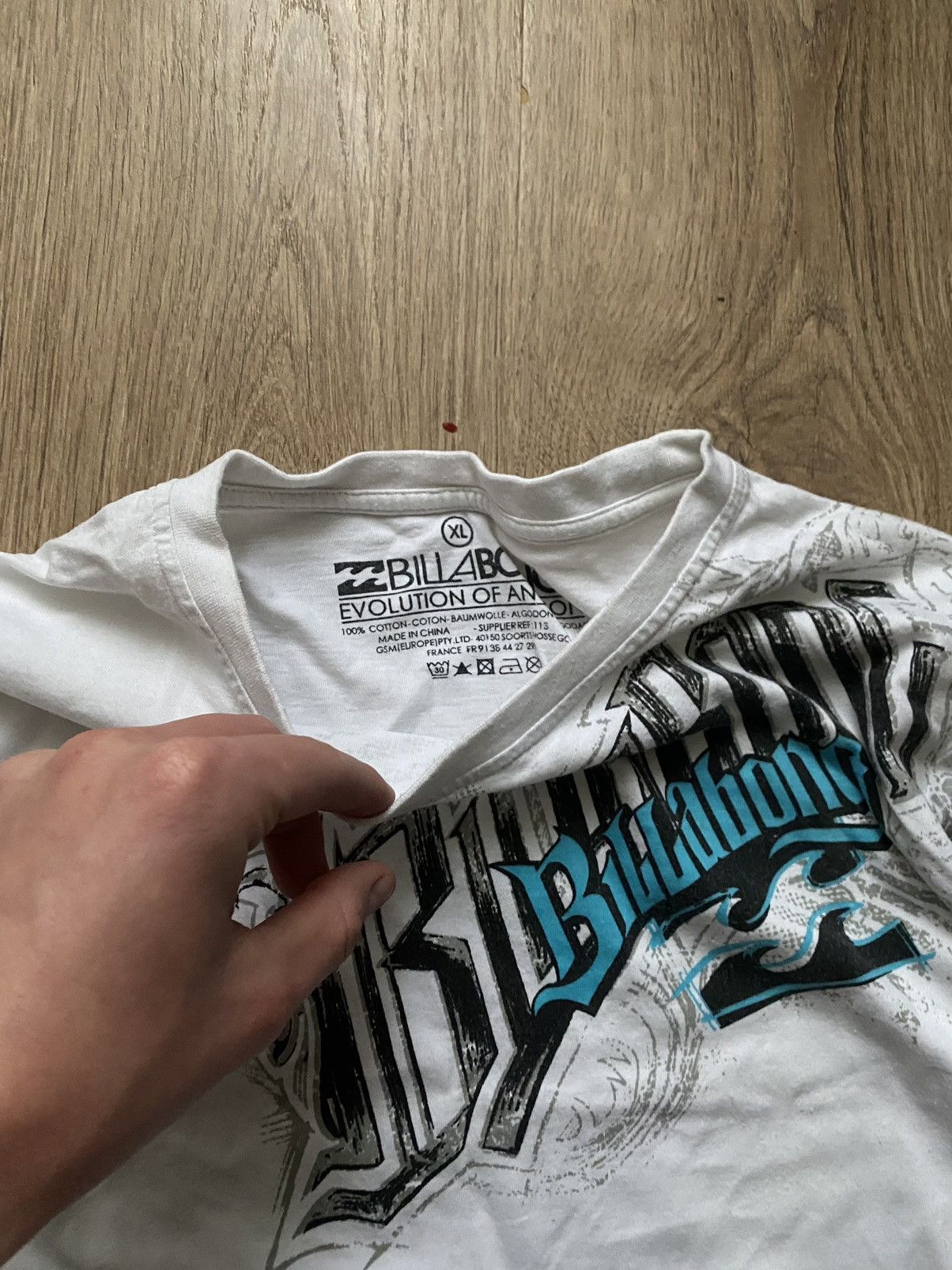 Billabong × Tapout Crazy vintage y2k BILLABONG skulls t shirt grunge skater Size US L / EU 52-54 / 3 - 3 Thumbnail