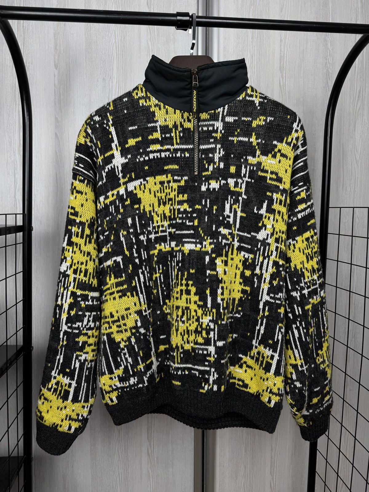 Rossignol Rossignol WindStopper 1/4 Zip Ski Snowboard Lined Sweater Size US M / EU 48-50 / 2 - 2 Thumbnail