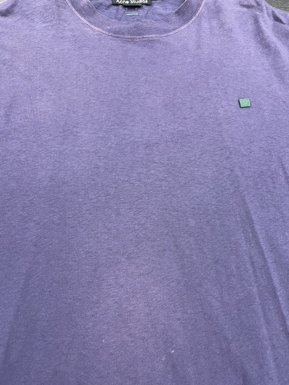 Acne Studios Acne Studios Tee Purple Size US XL / EU 56 / 4 - 3 Thumbnail