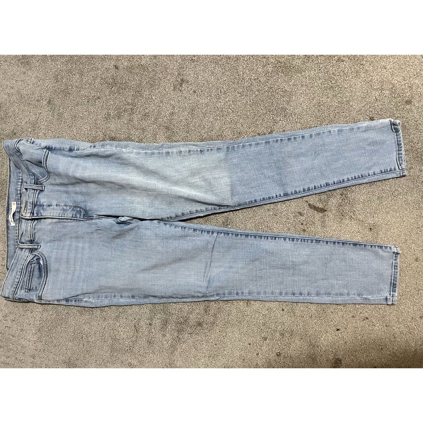 Levi's Levis 311 Shaping Skinny Jeans Blue Denim 32x30 Zip Fly Super Soft Women’s Size 24" / US 00 / IT 34 - 3 Thumbnail